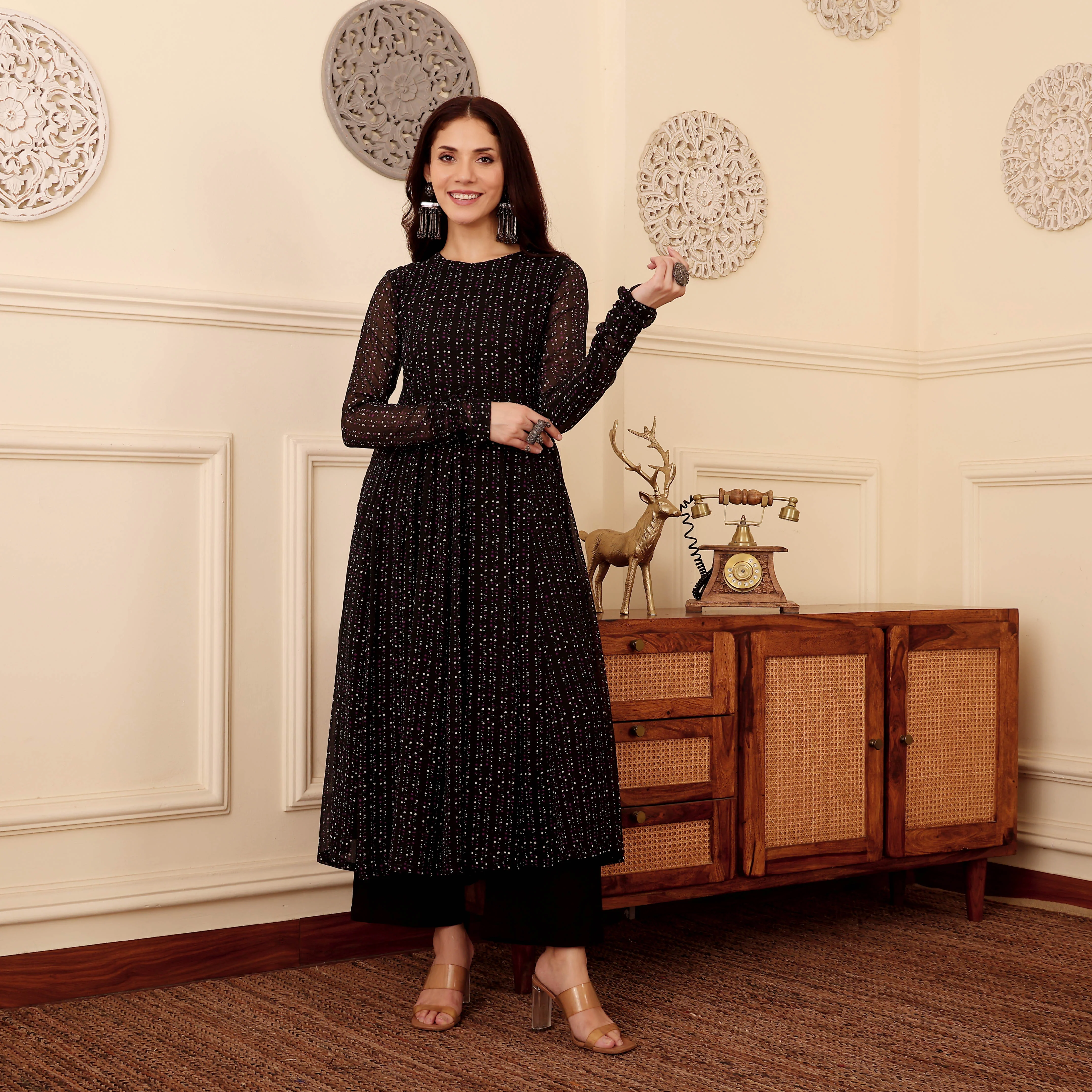 Sira Georgette Kurta - Image 7