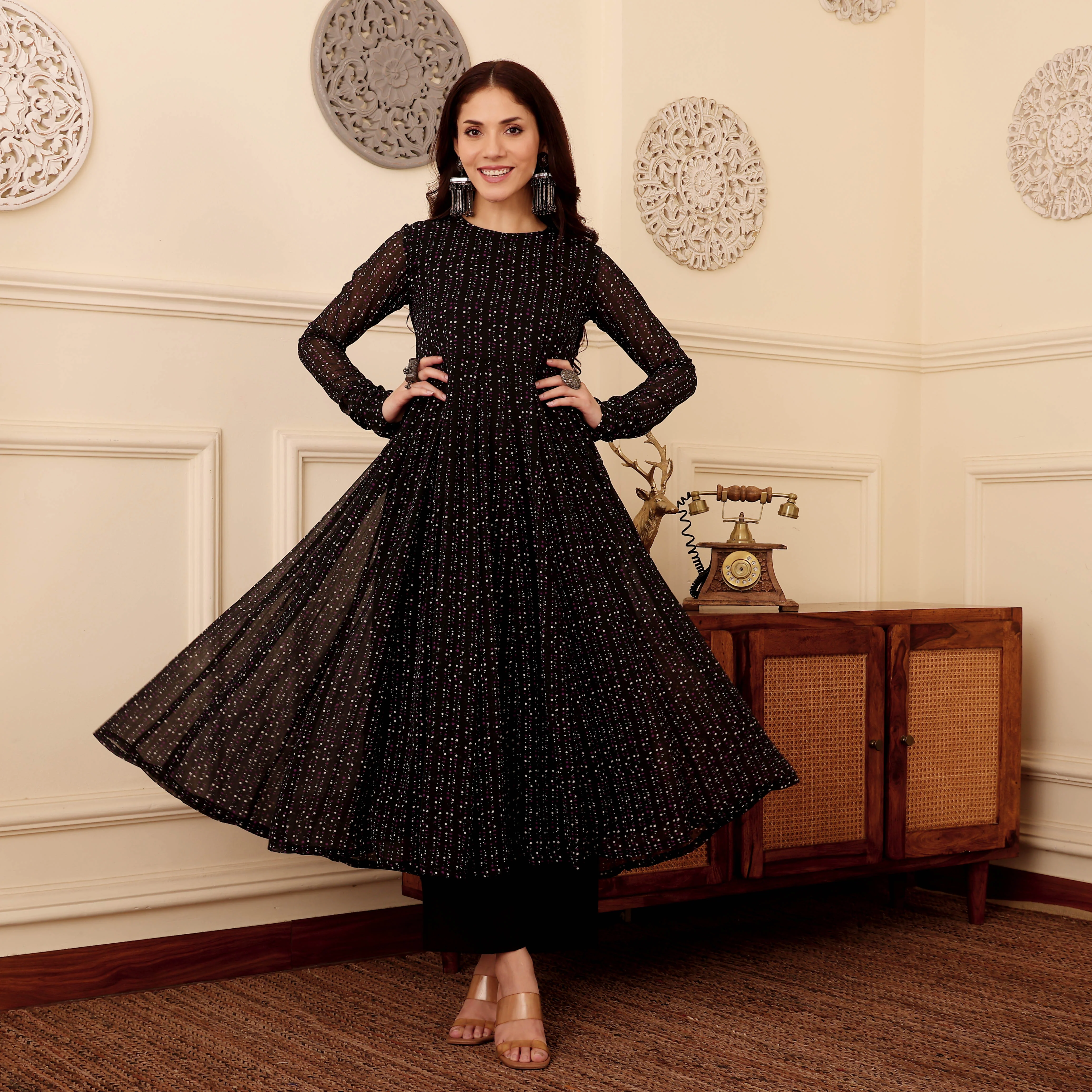 Sira Georgette Kurta - Image 9