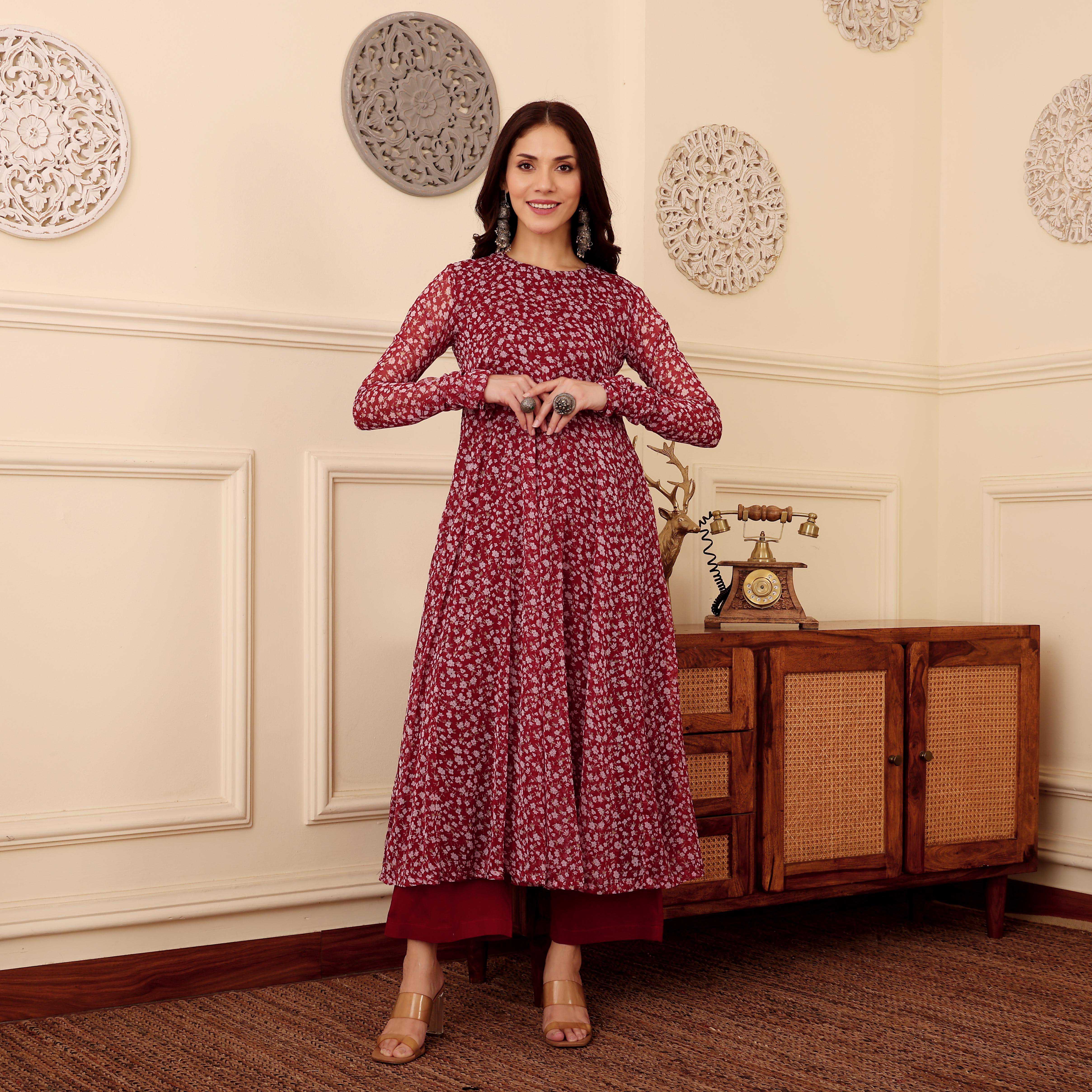Sofia Georgette Kurta - Image 2