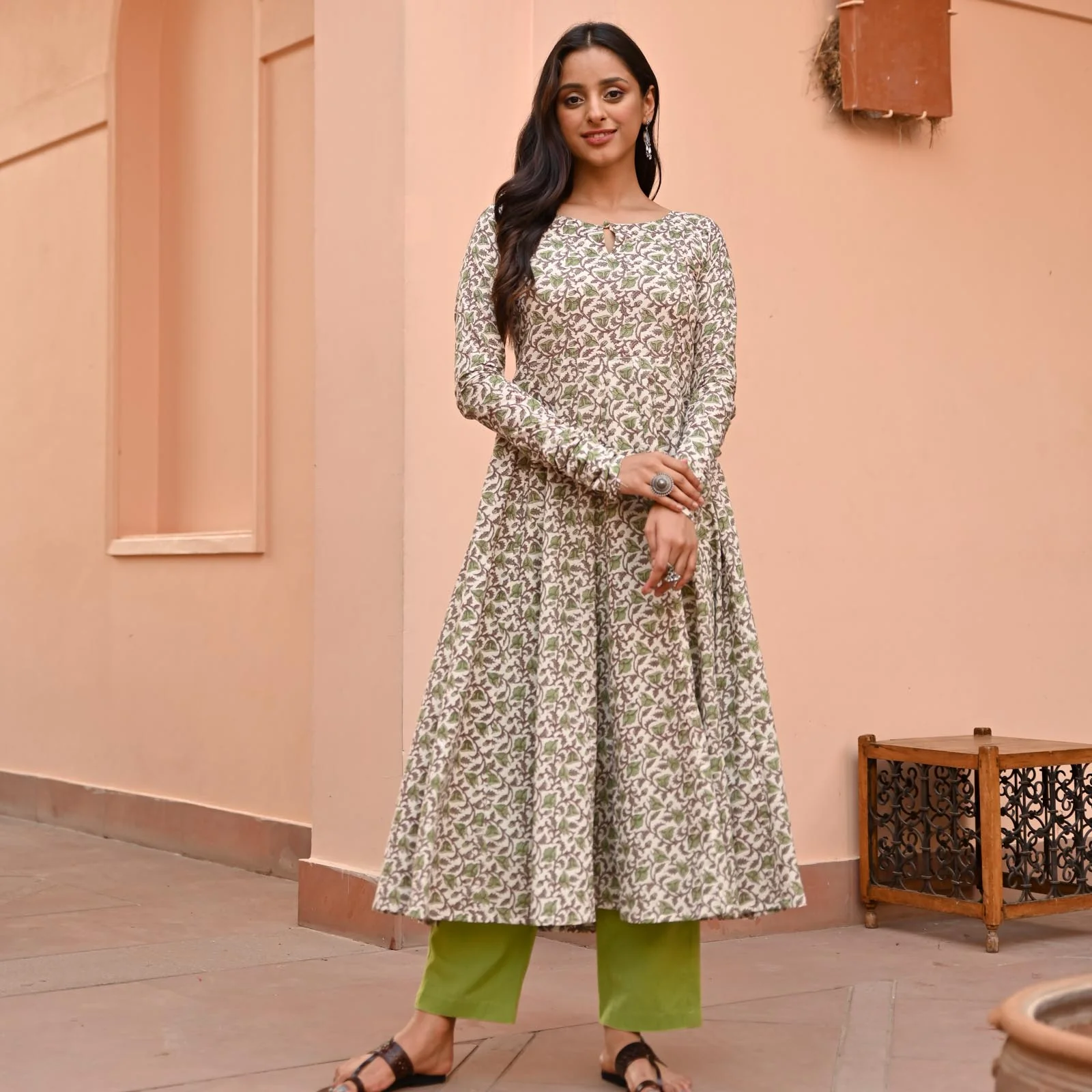 Soham Cotton Hand  Block Printed set - Image 6
