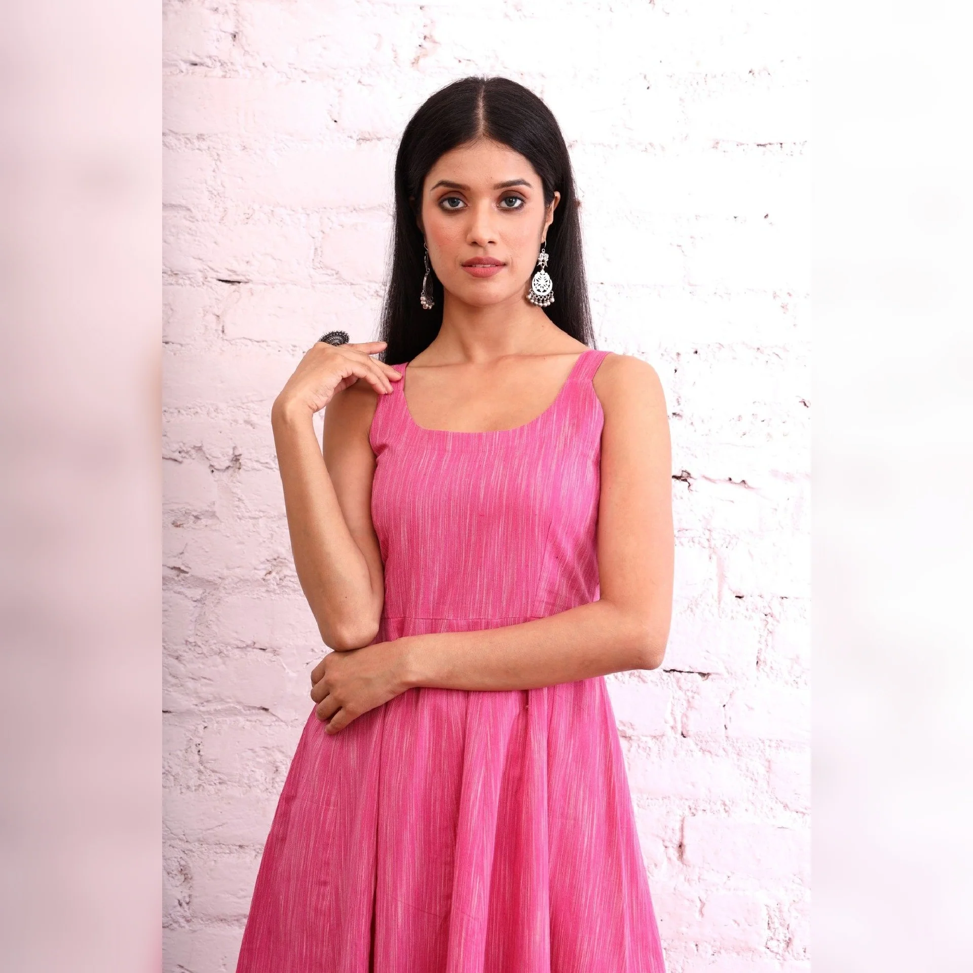 Suchitra Gulabo Handbloom Kurta - Image 5