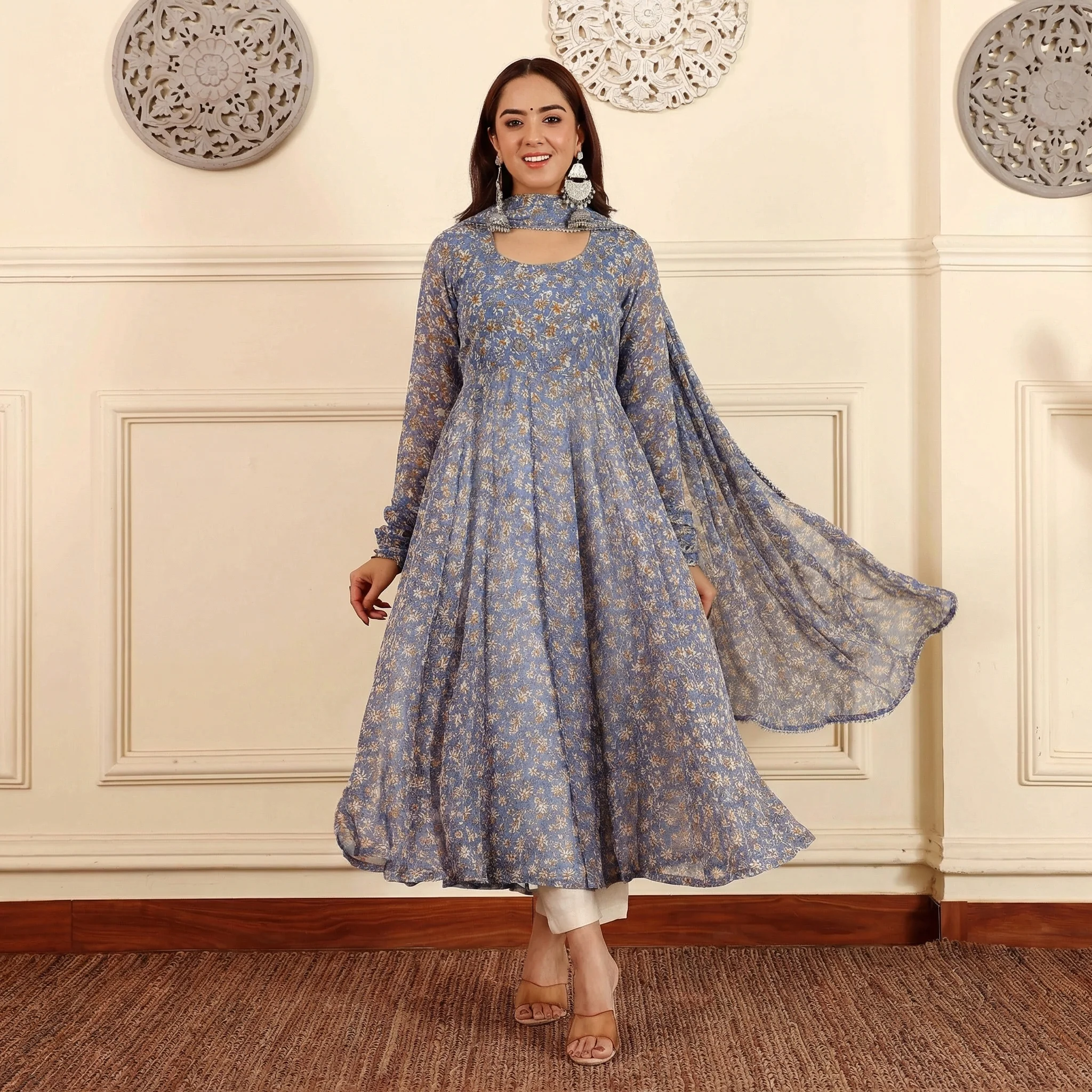 Sulochana Georgette Set - Image 2