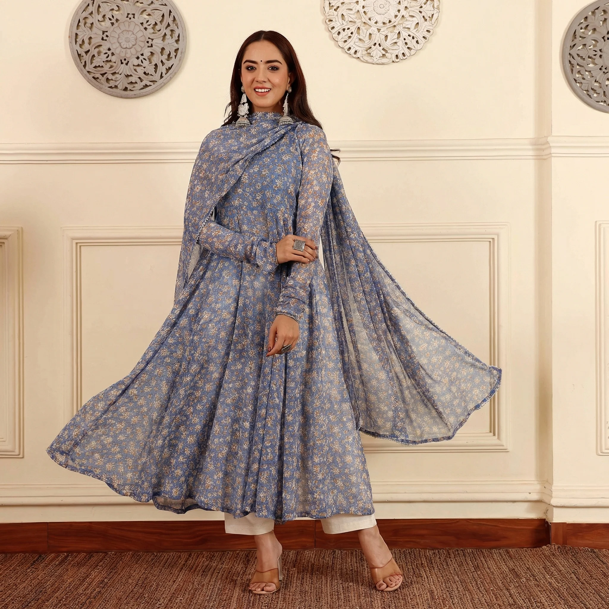 Sulochana Georgette Set - Image 5