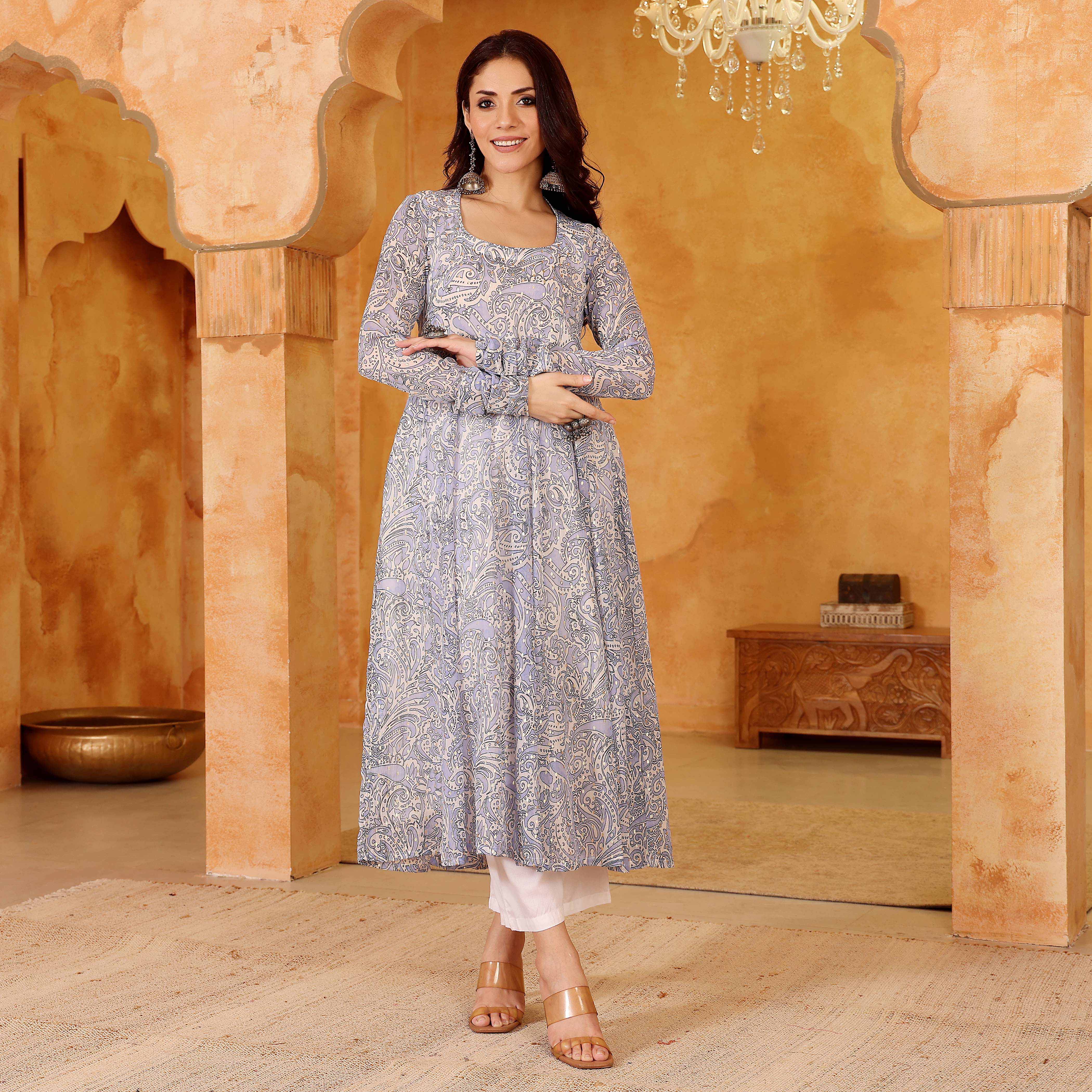 Sumila Georgette Kurta - Image 4