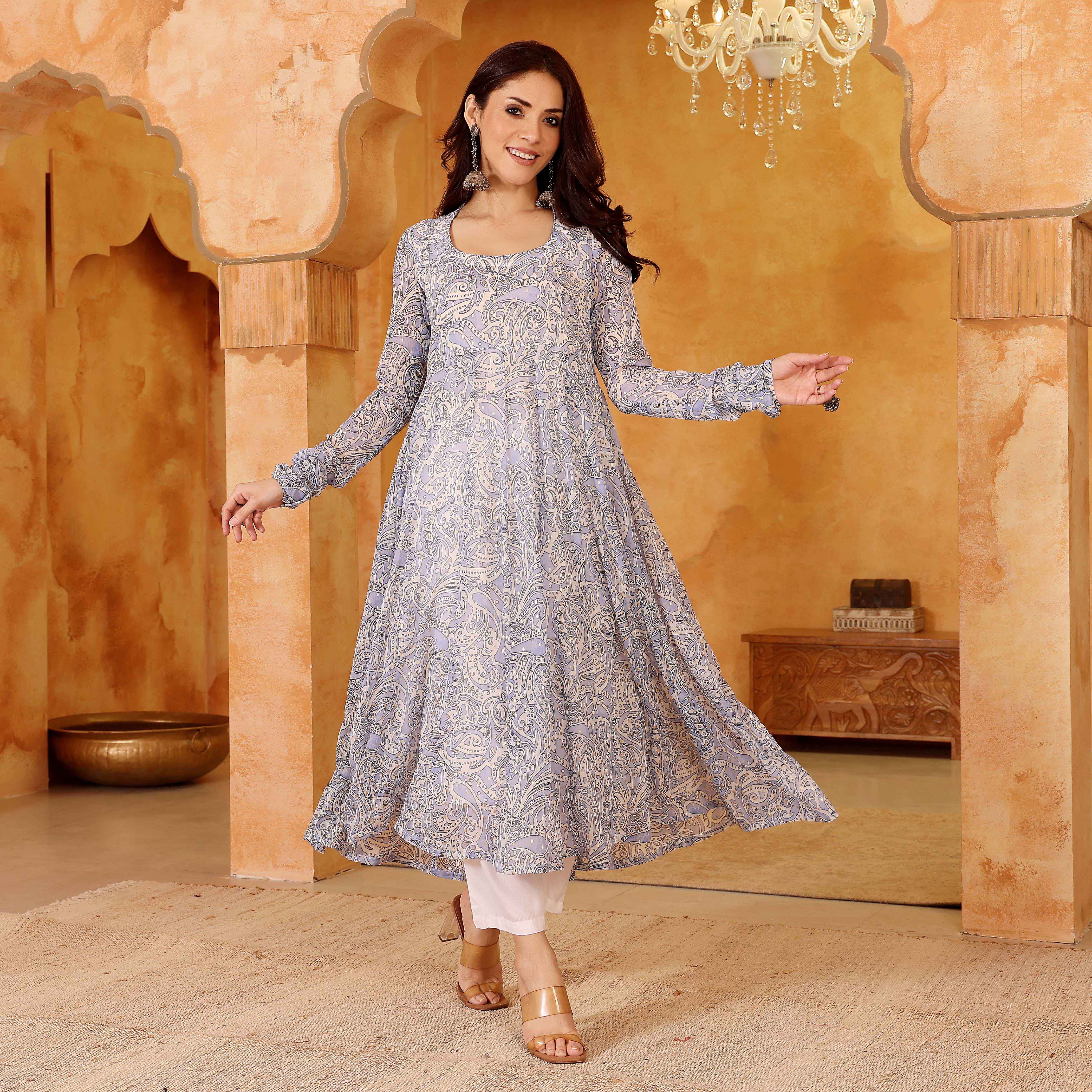 Sumila Georgette Kurta - Image 8