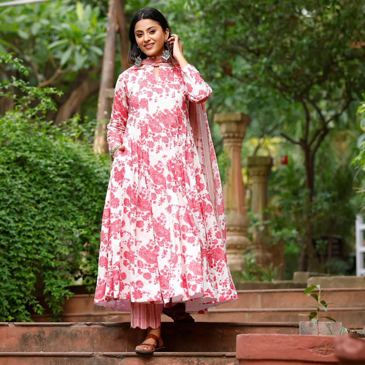 Surati Cotton Printed  Set - Image 2