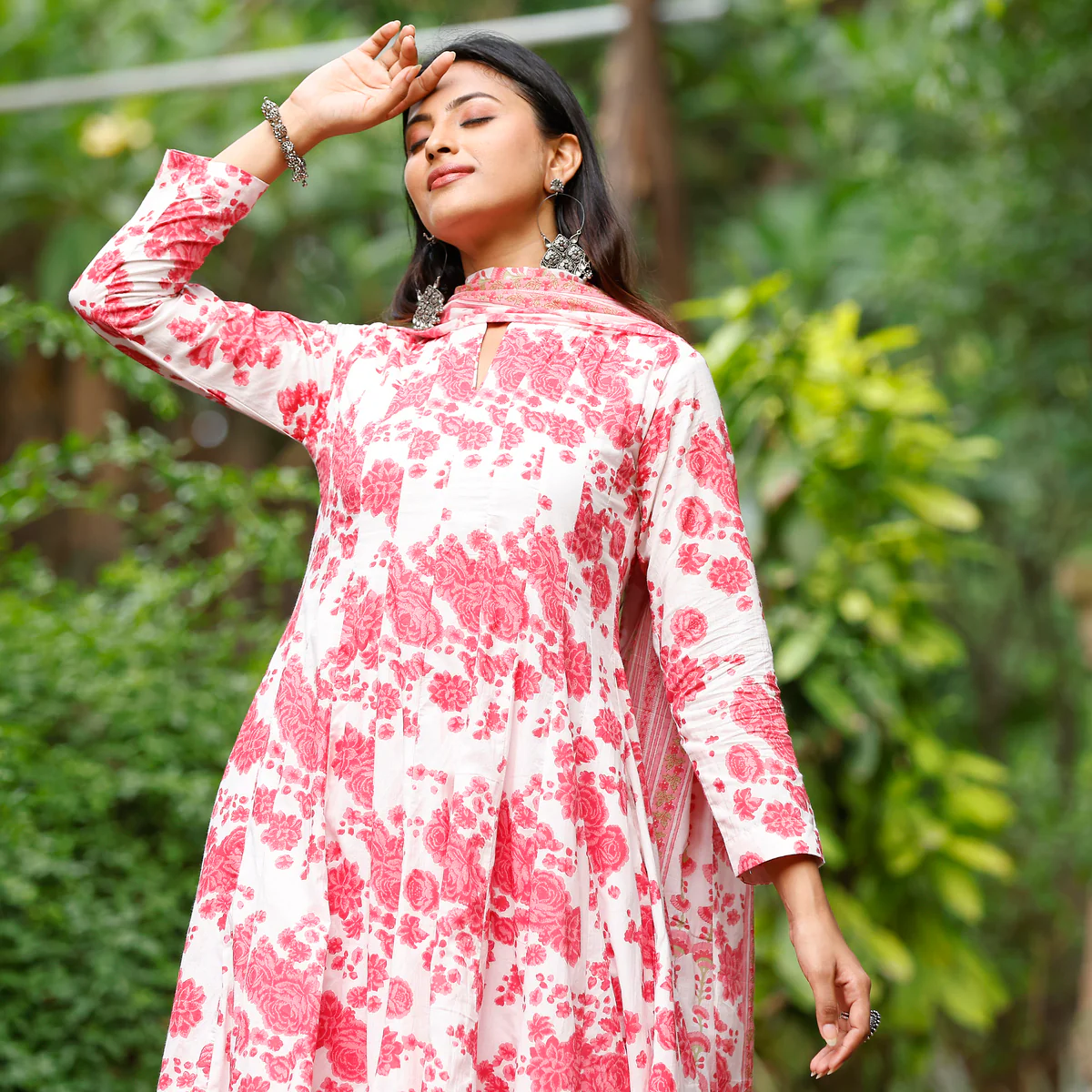 Surati Cotton Printed  Set - Image 4