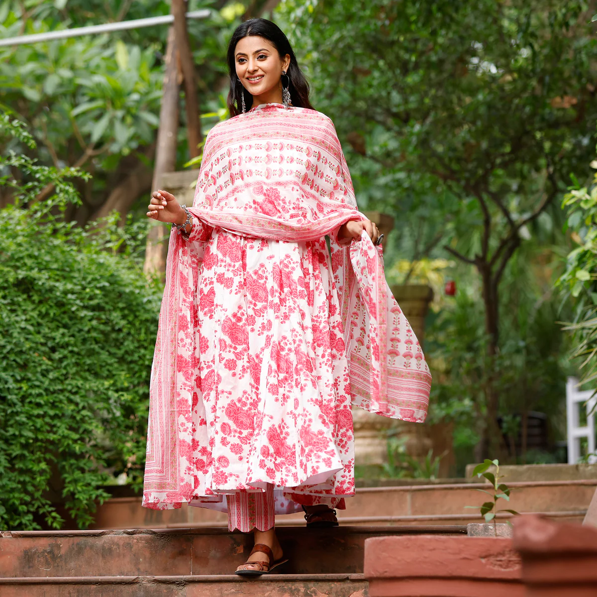 Surati Cotton Printed  Set - Image 5