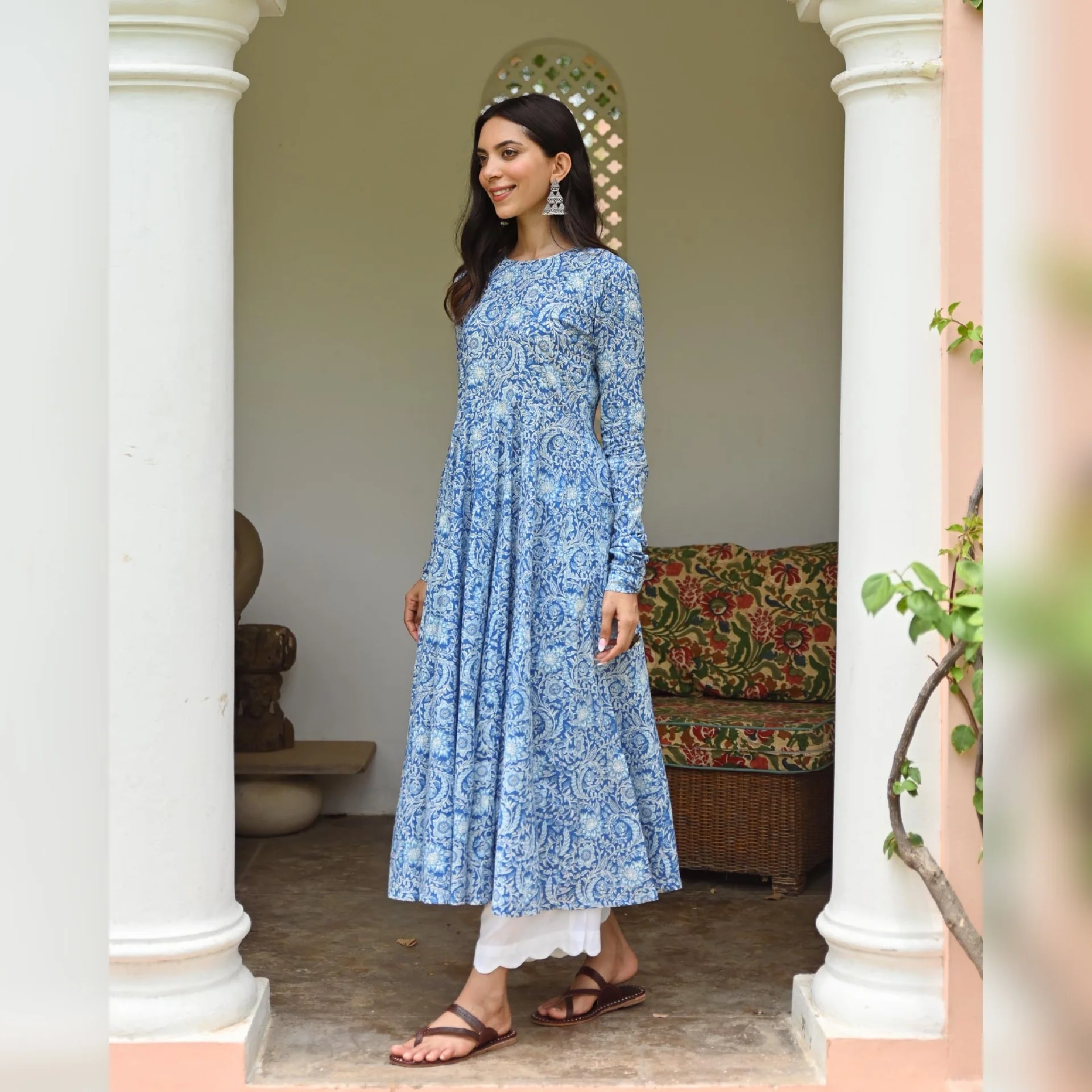 Swarna Gher Cotton Kurta - Image 4