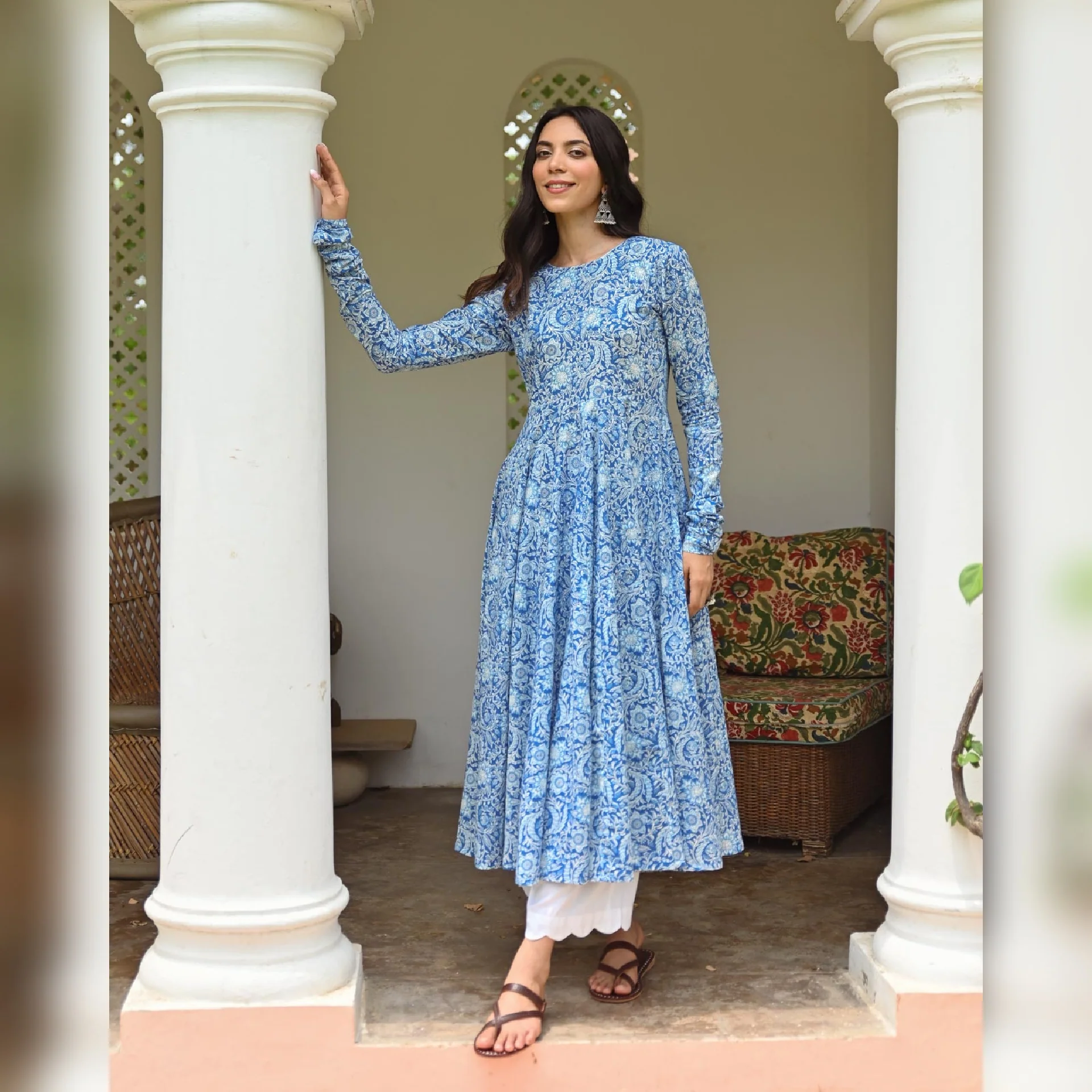 Swarna Gher Cotton Kurta - Image 6