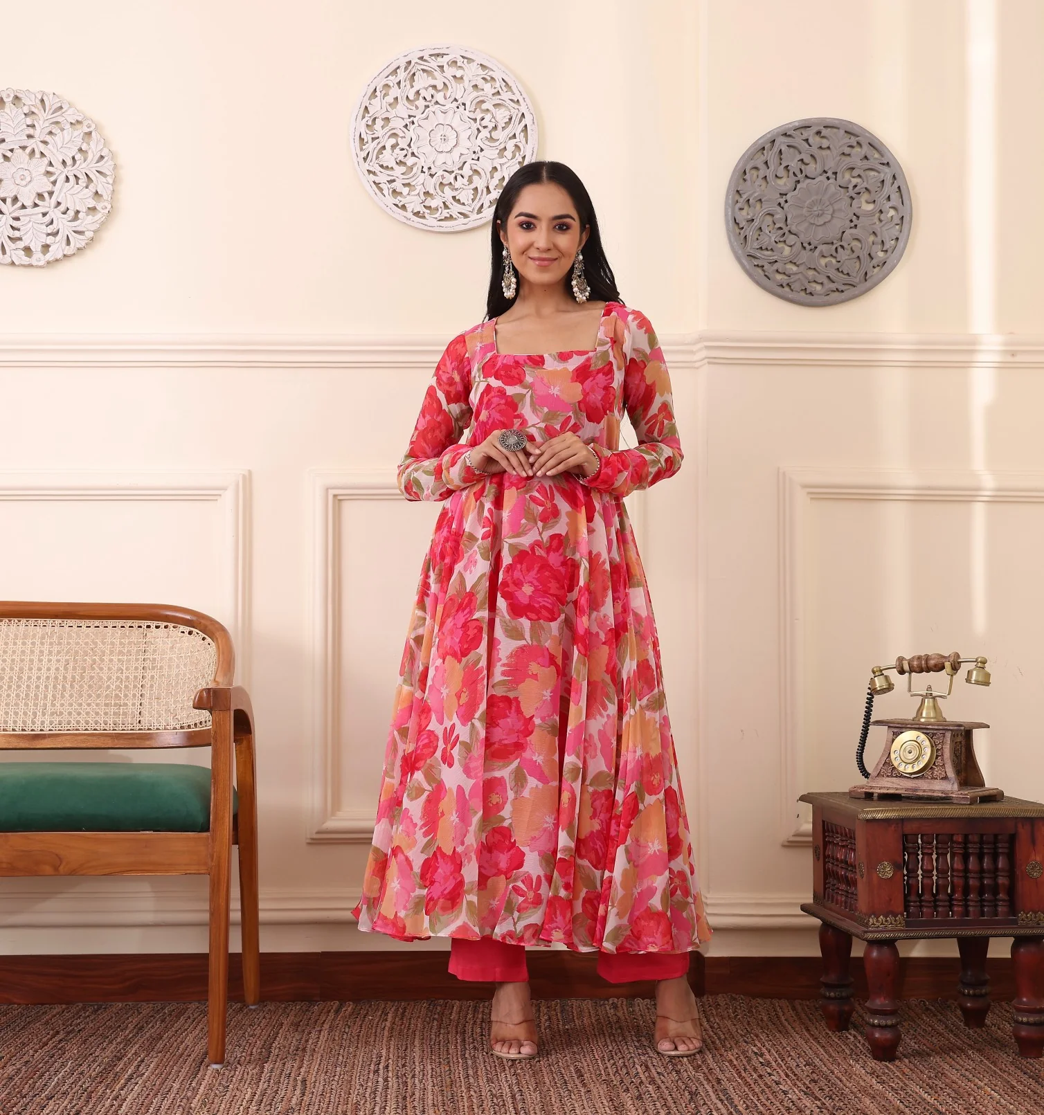 Tanisha Chiffon Kurta - Image 4