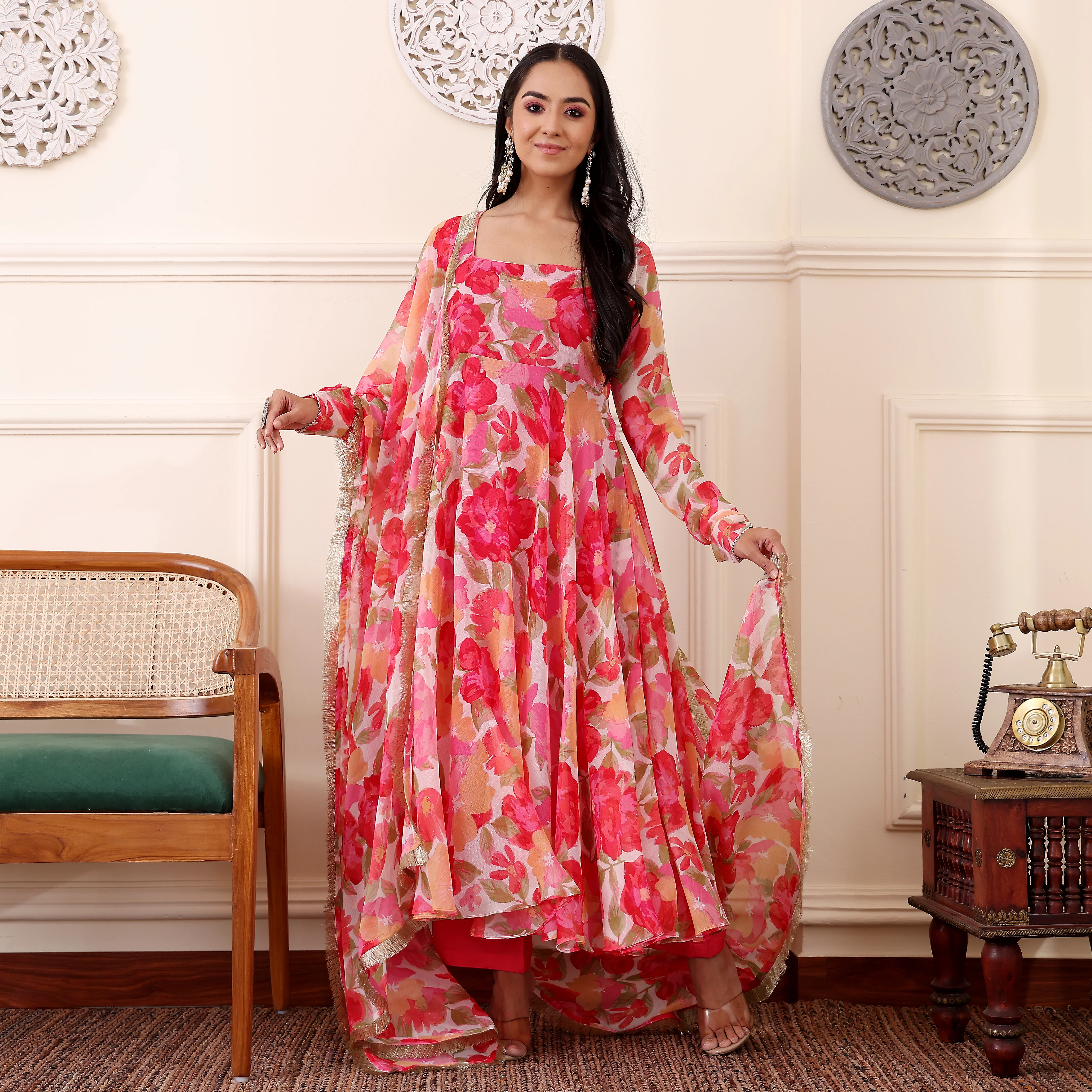 Tanisha Chiffon Set - Image 2