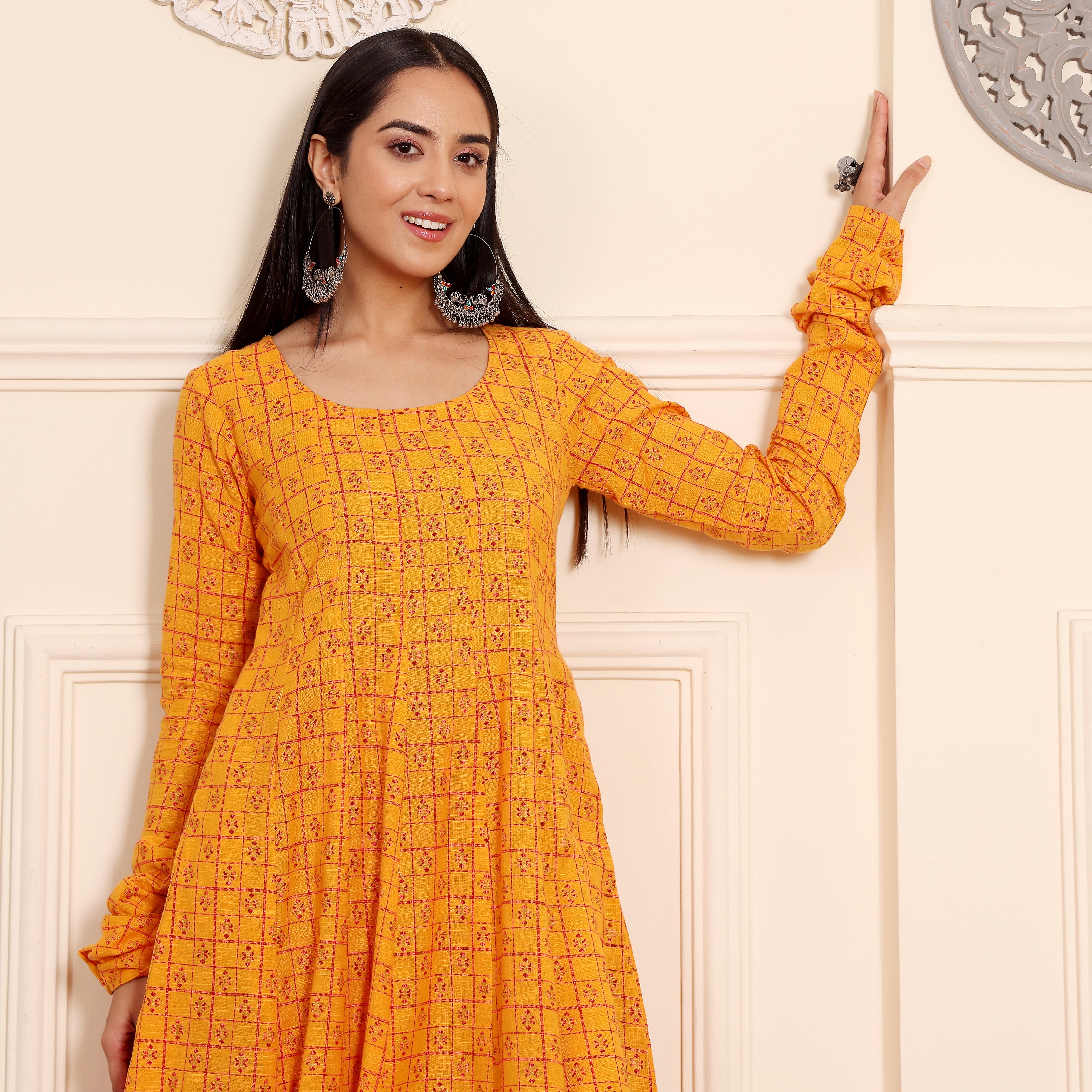 Tanuja Slub Cotton Kurta - Image 3