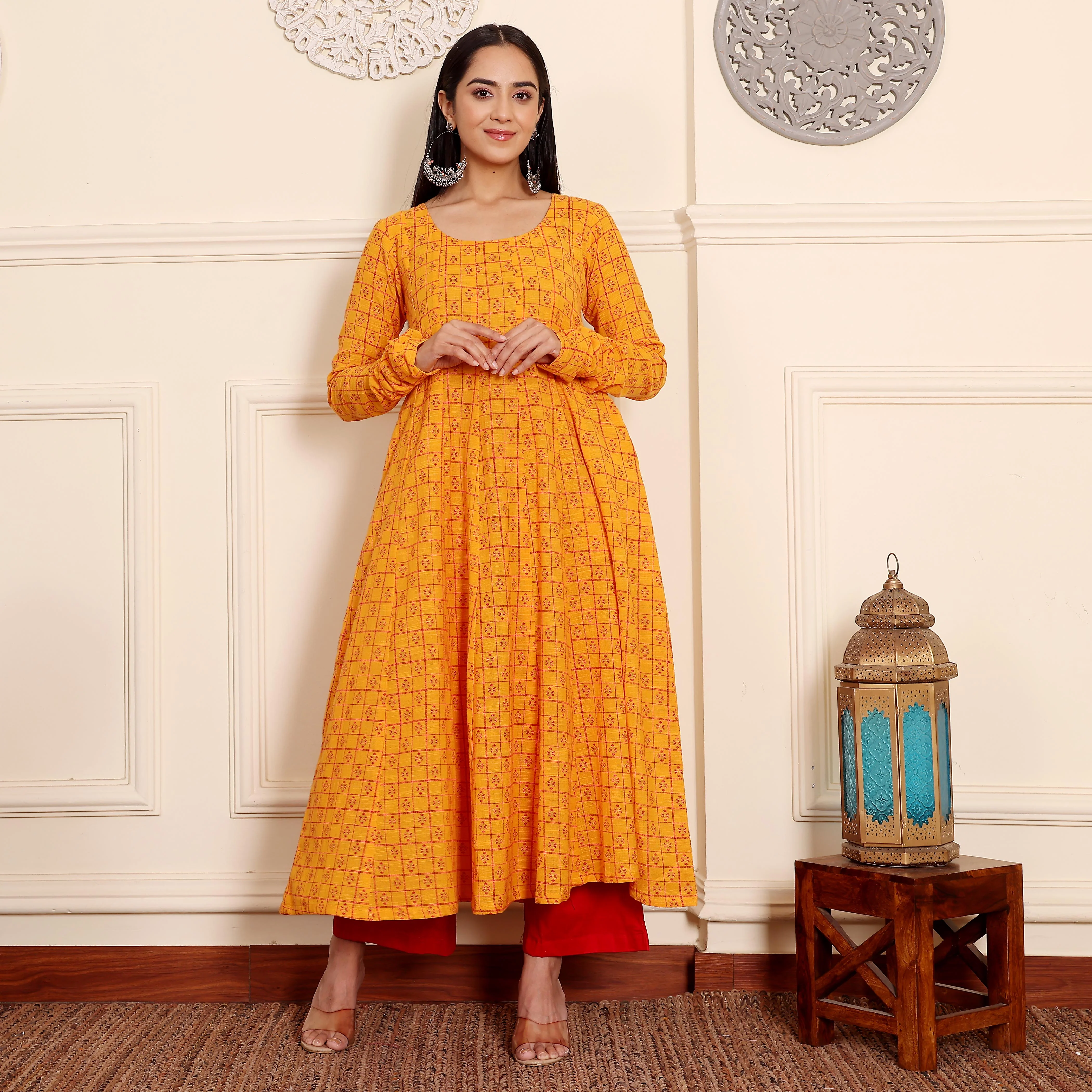 Tanuja Slub Cotton Kurta - Image 5