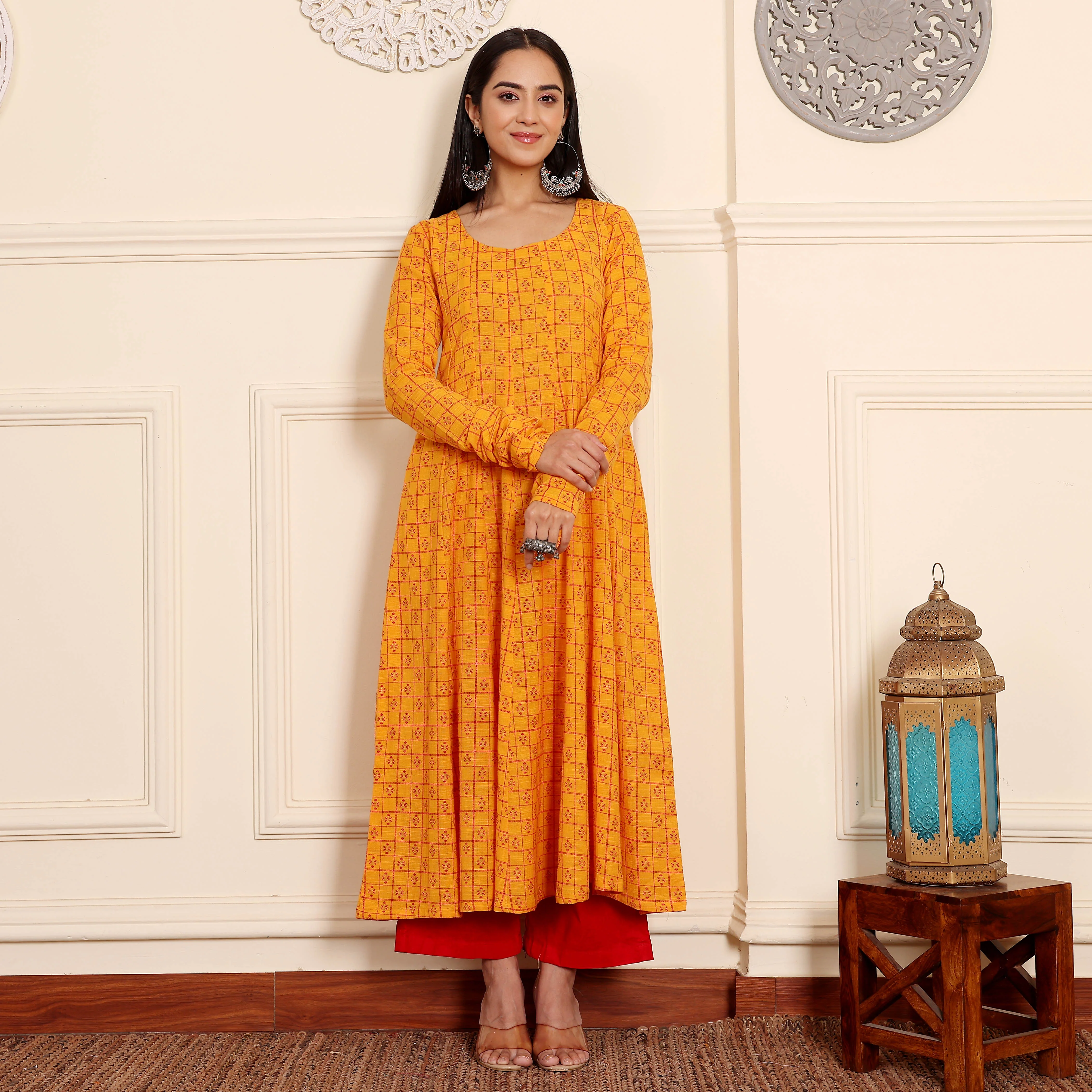 Tanuja Slub Cotton Kurta - Image 9