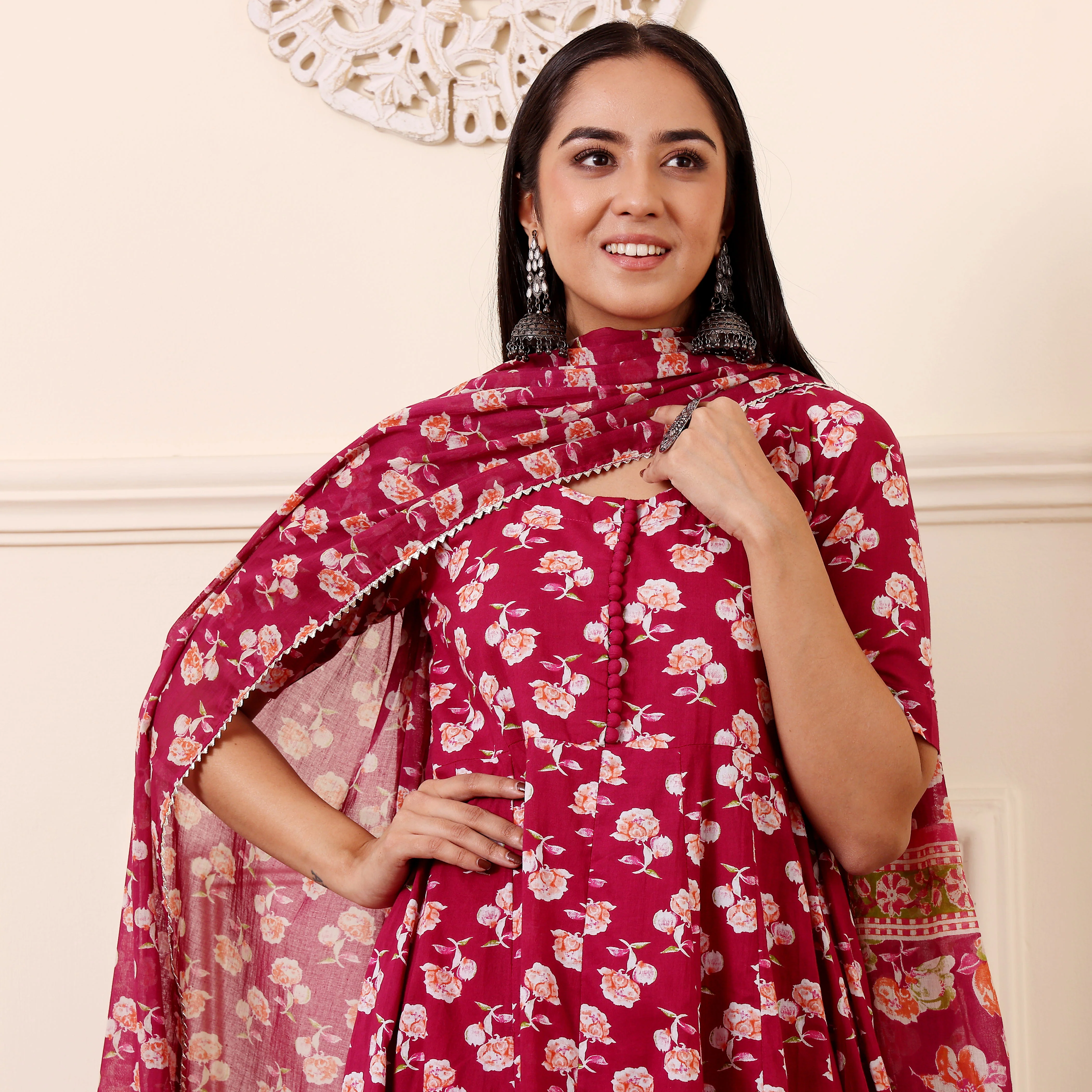 Ivana Cotton Kalidaar Set - Image 4