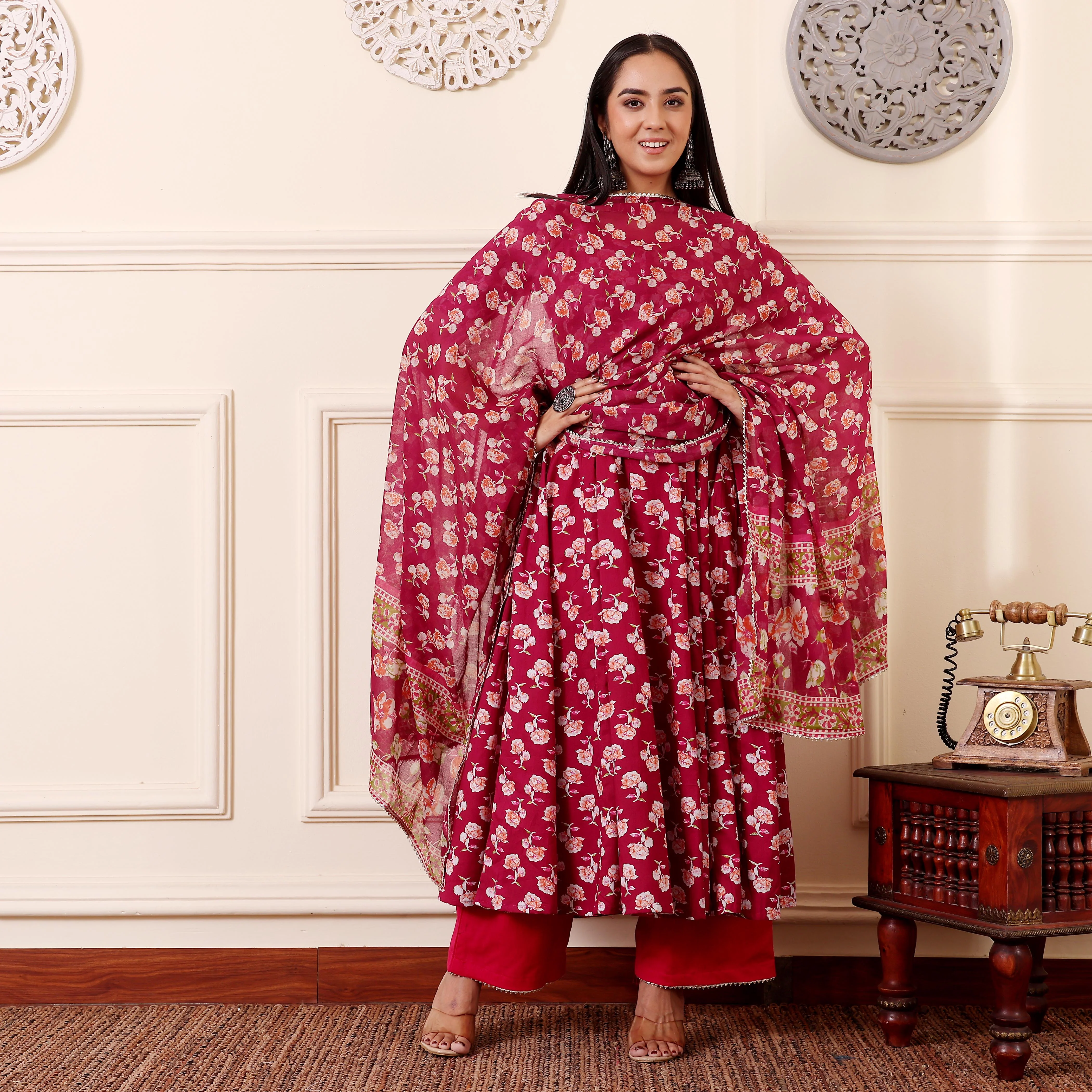 Ivana Cotton Kalidaar Set - Image 7