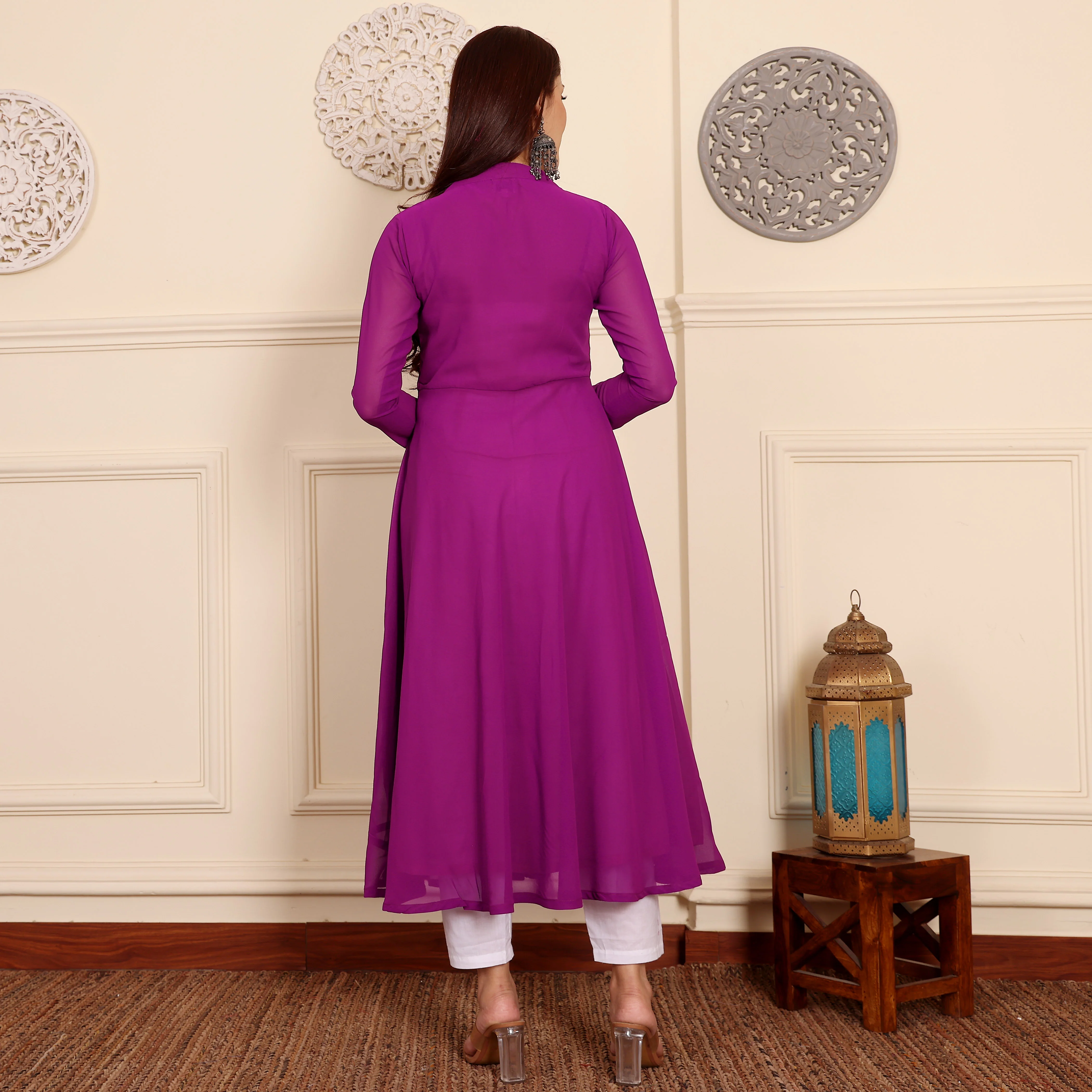 Tija Georgette Kurta - Image 5