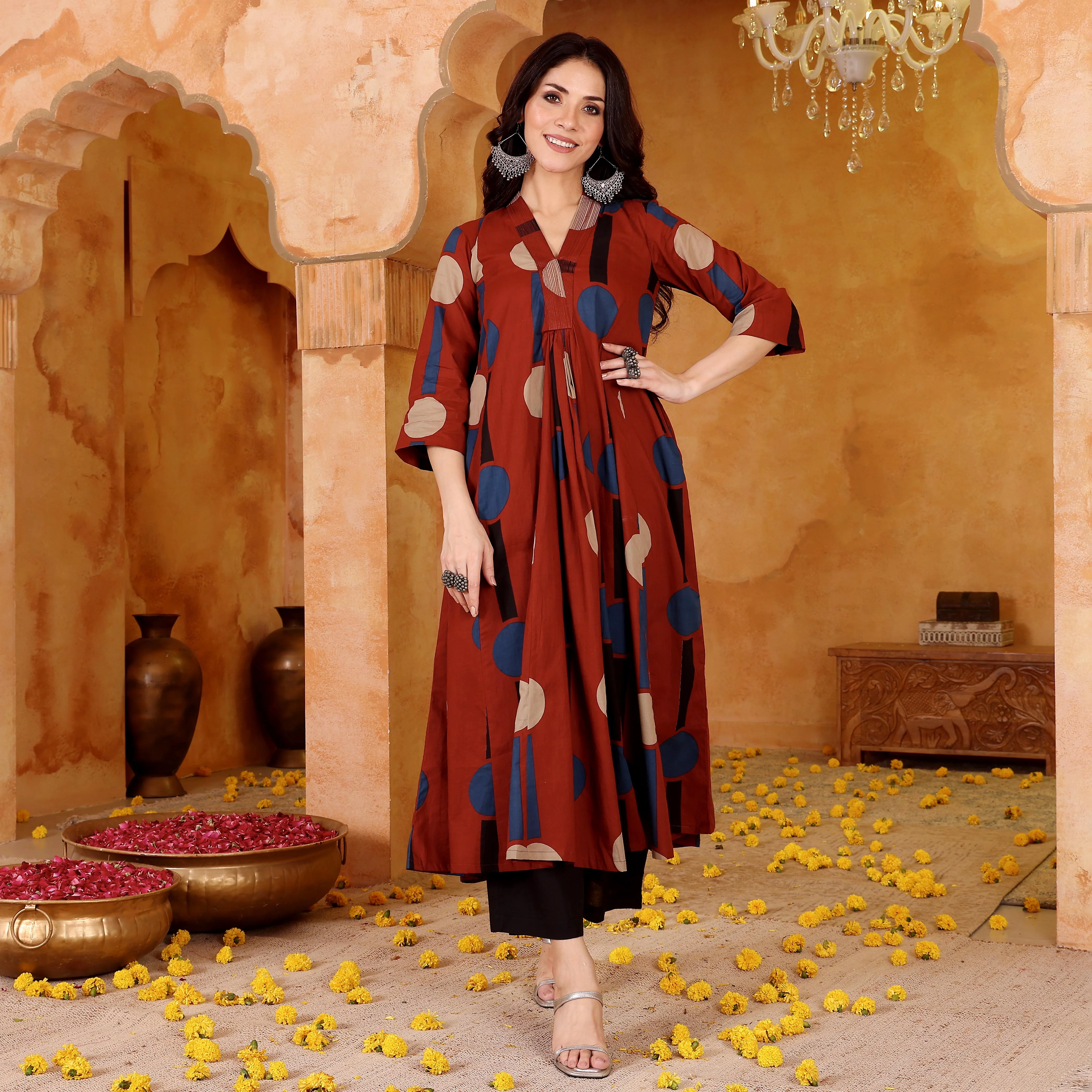 Trikaya Cotton Kurta - Image 4