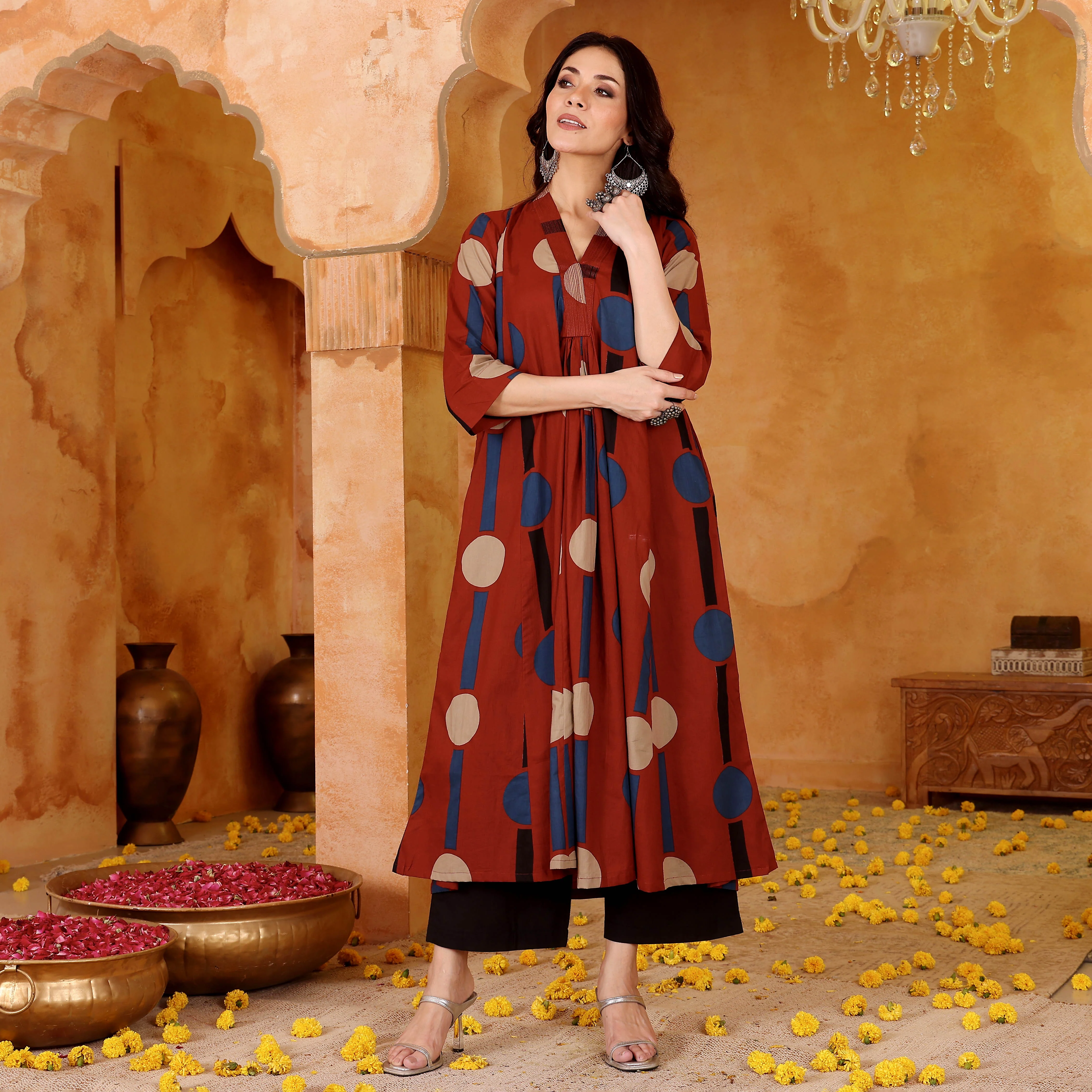 Trikaya Cotton Kurta - Image 7