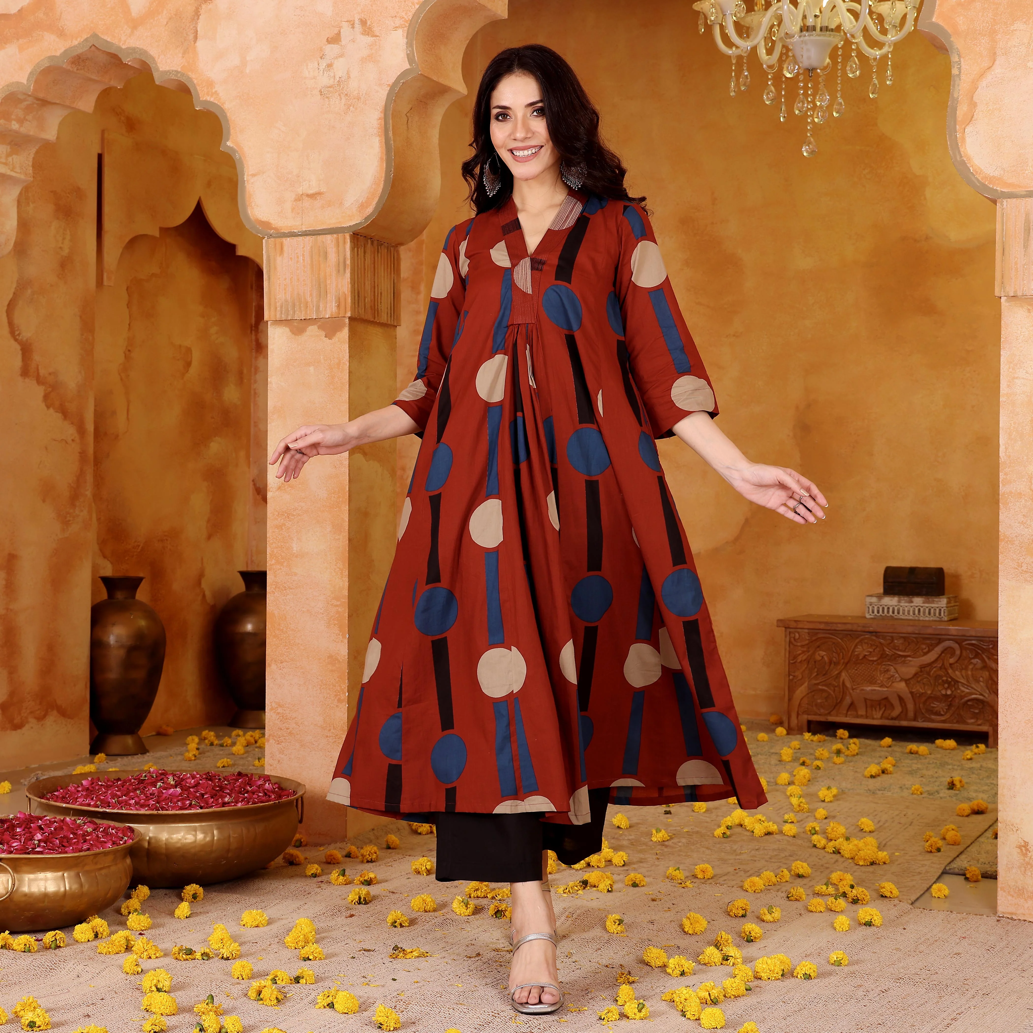 Trikaya Cotton Kurta - Image 9