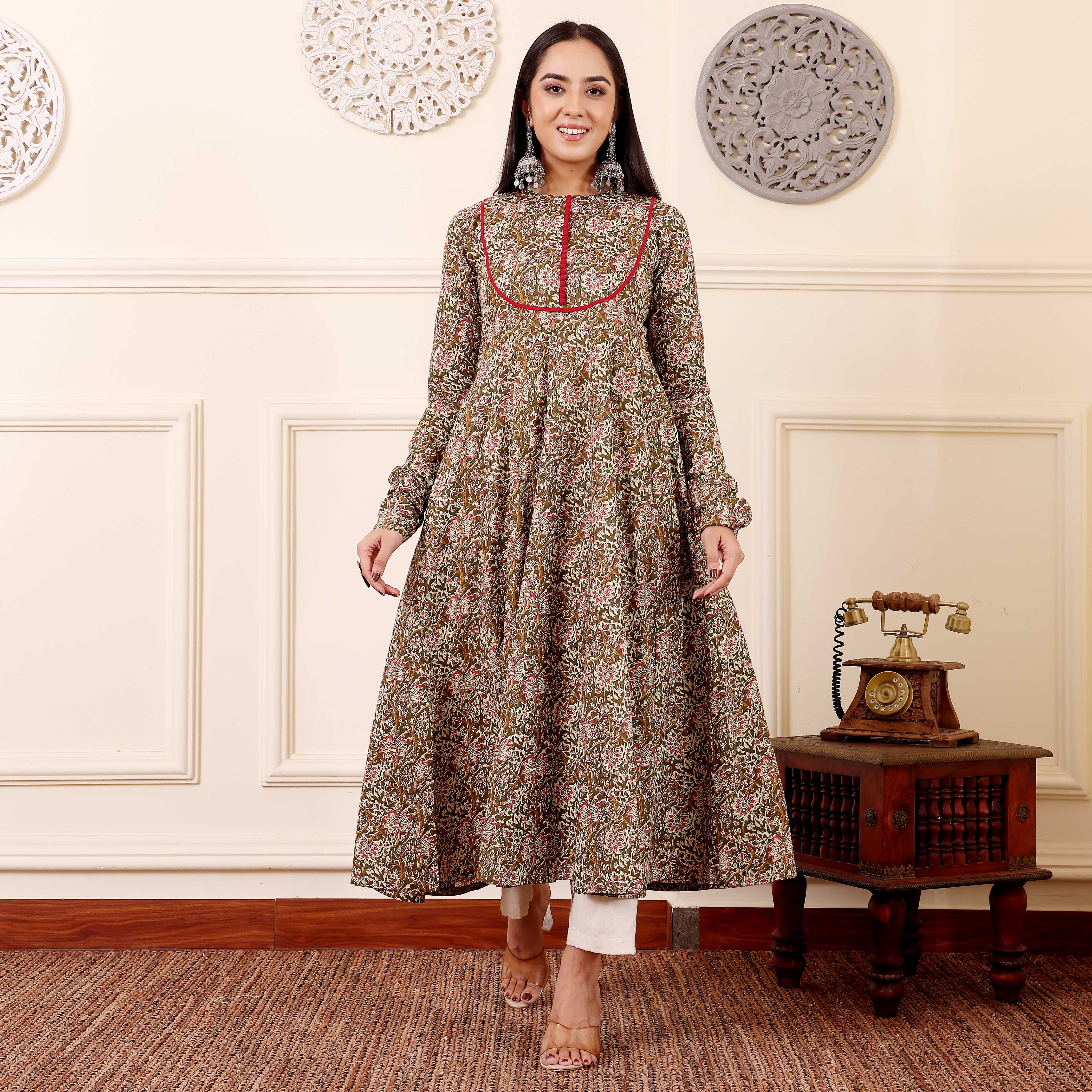 Utsa Cotton Kurta - Image 3
