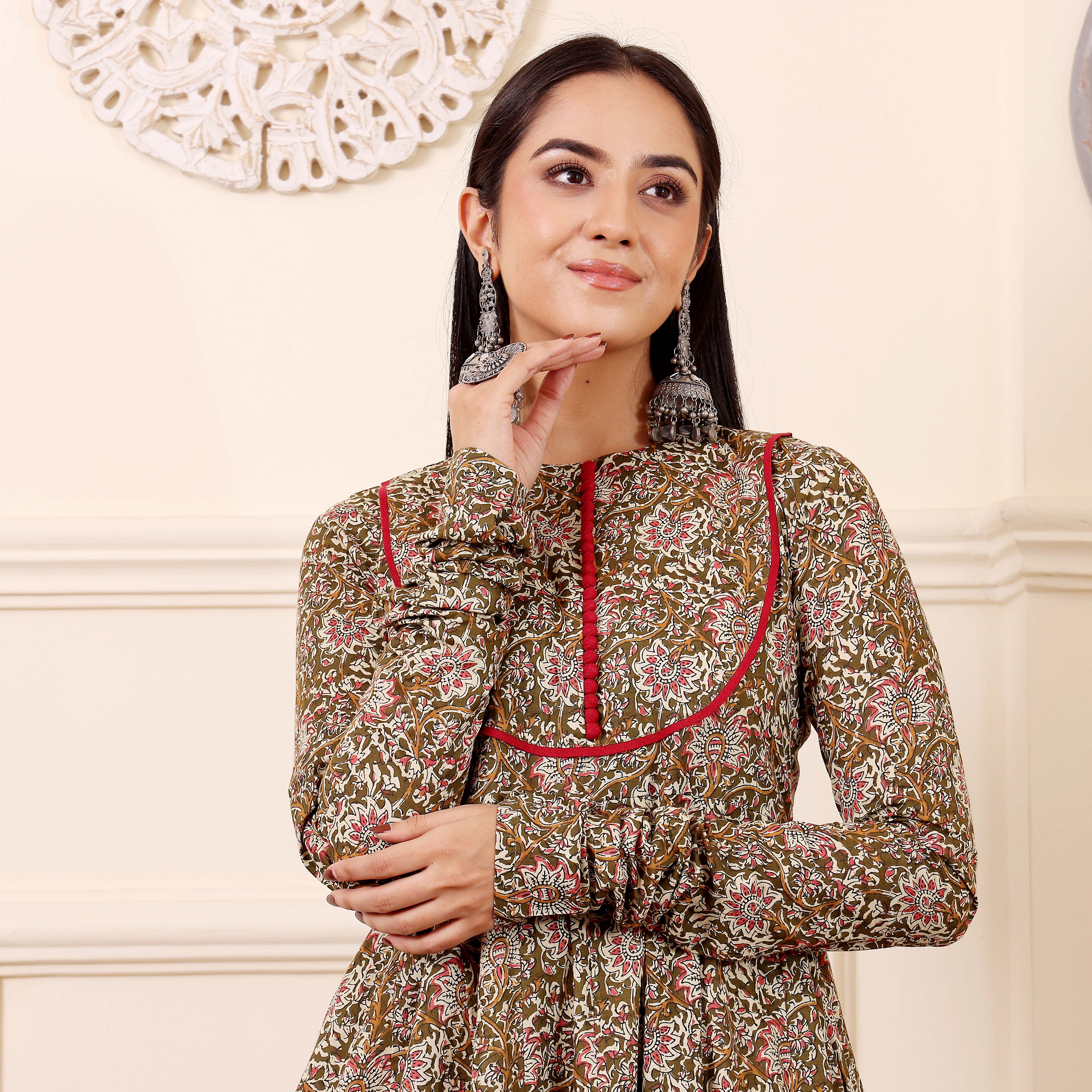 Utsa Cotton Kurta - Image 4