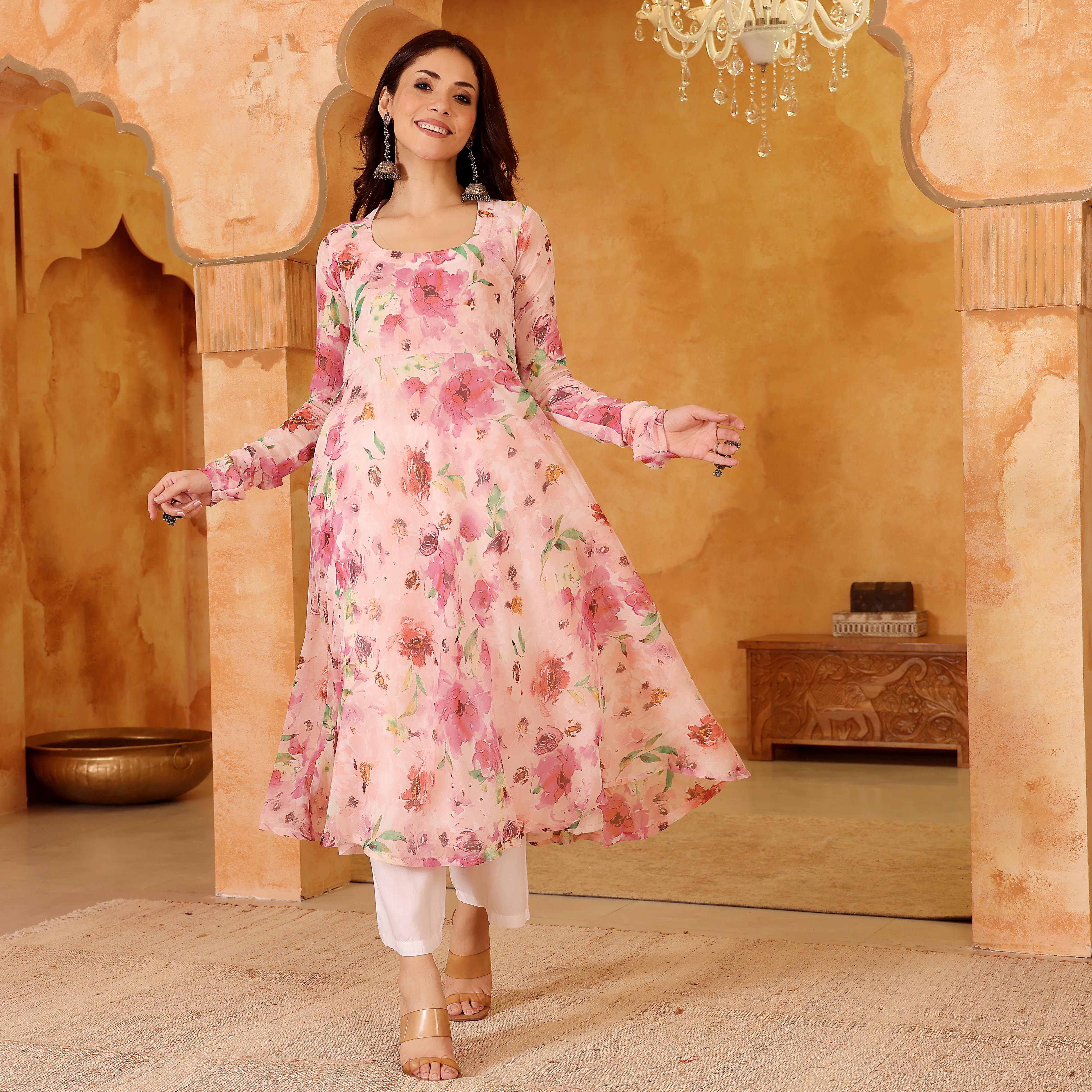 Uva Chiffon Kurta - Image 6
