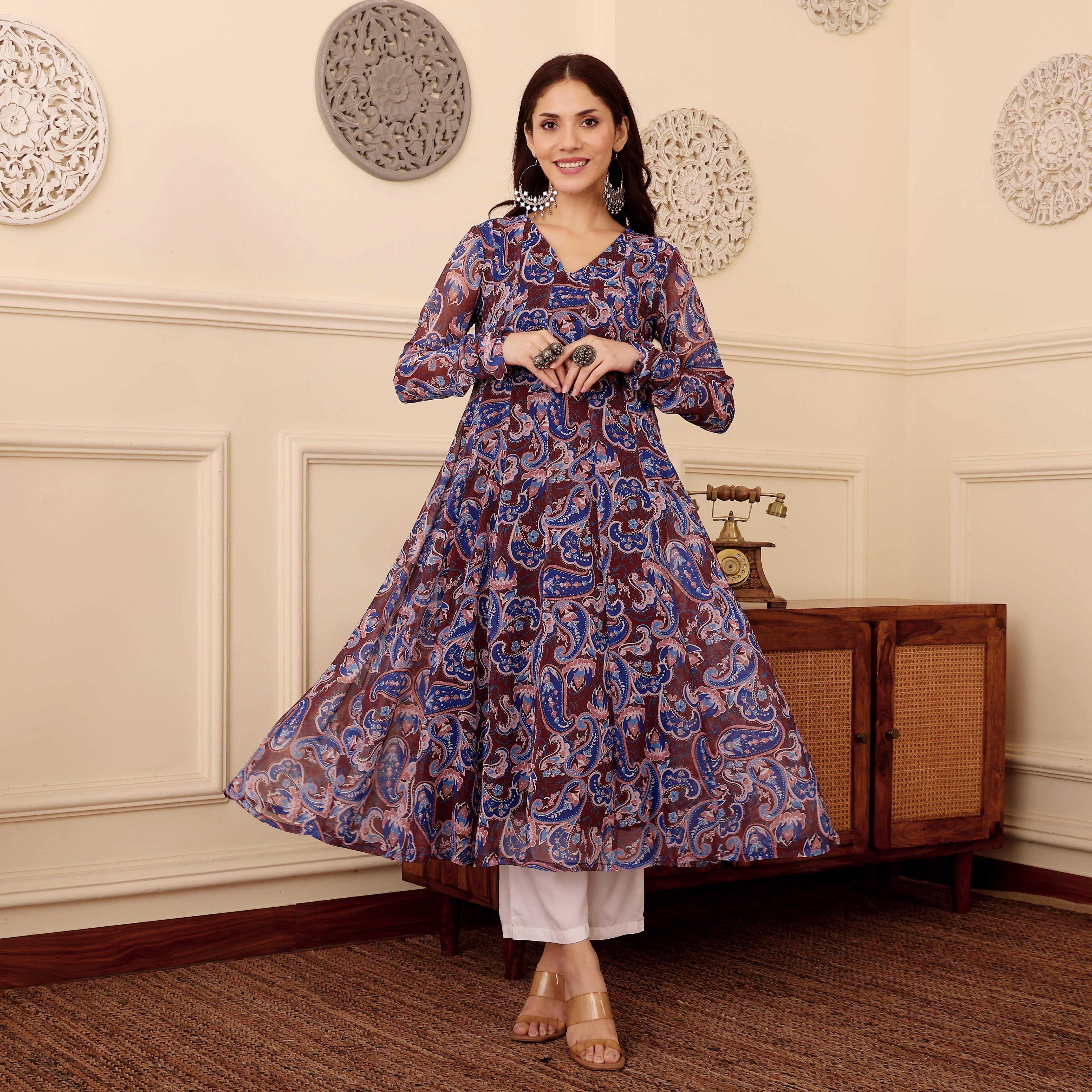 Vanisha Georgette Kurta - Image 5