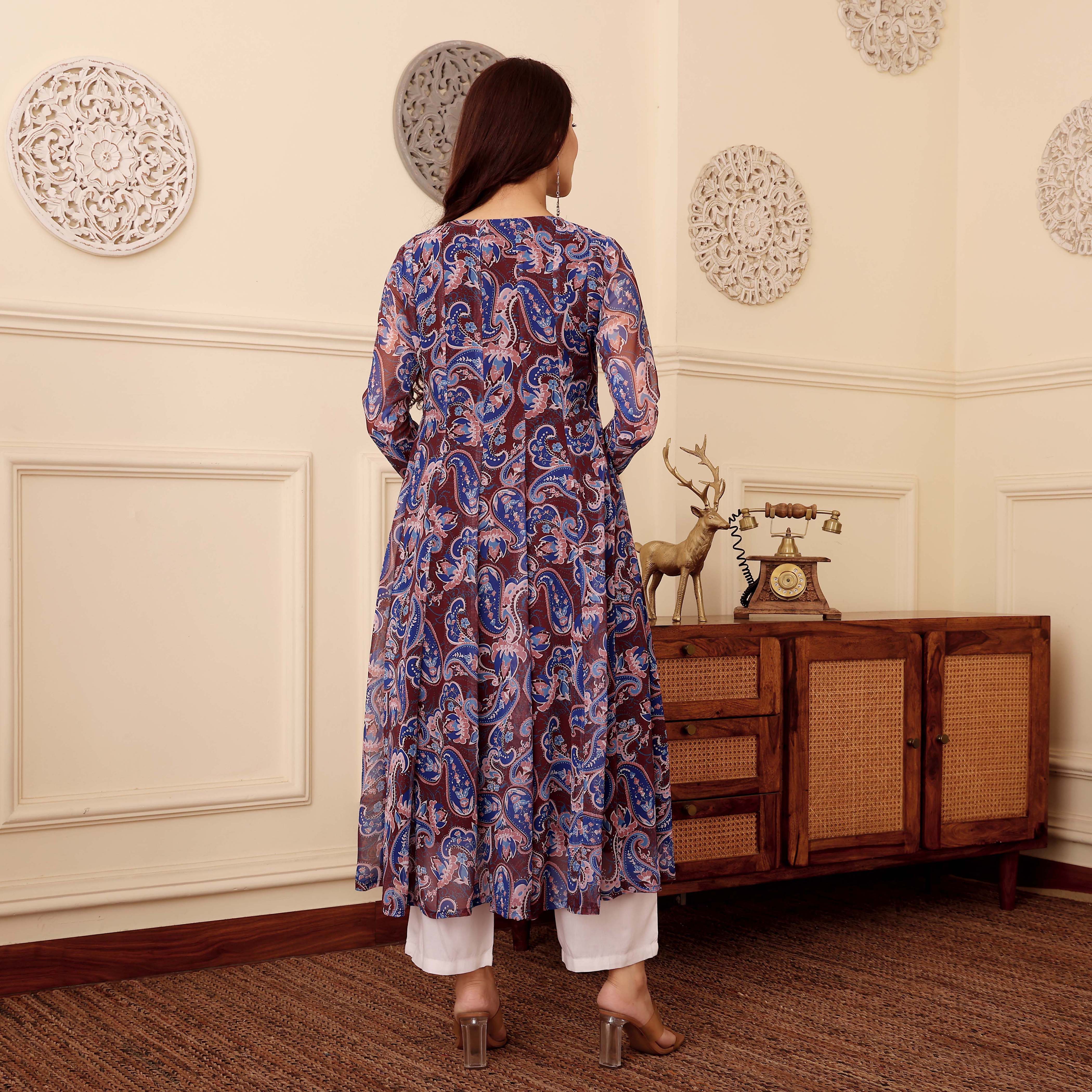 Vanisha Georgette Kurta - Image 6