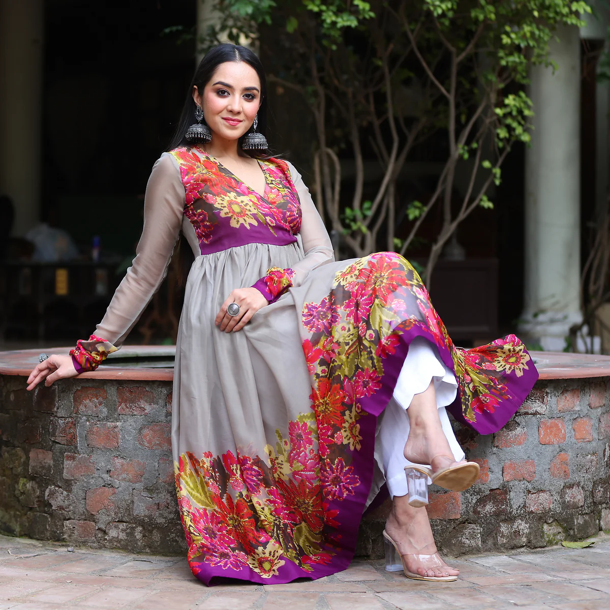 Varahi grey kameez - Image 2