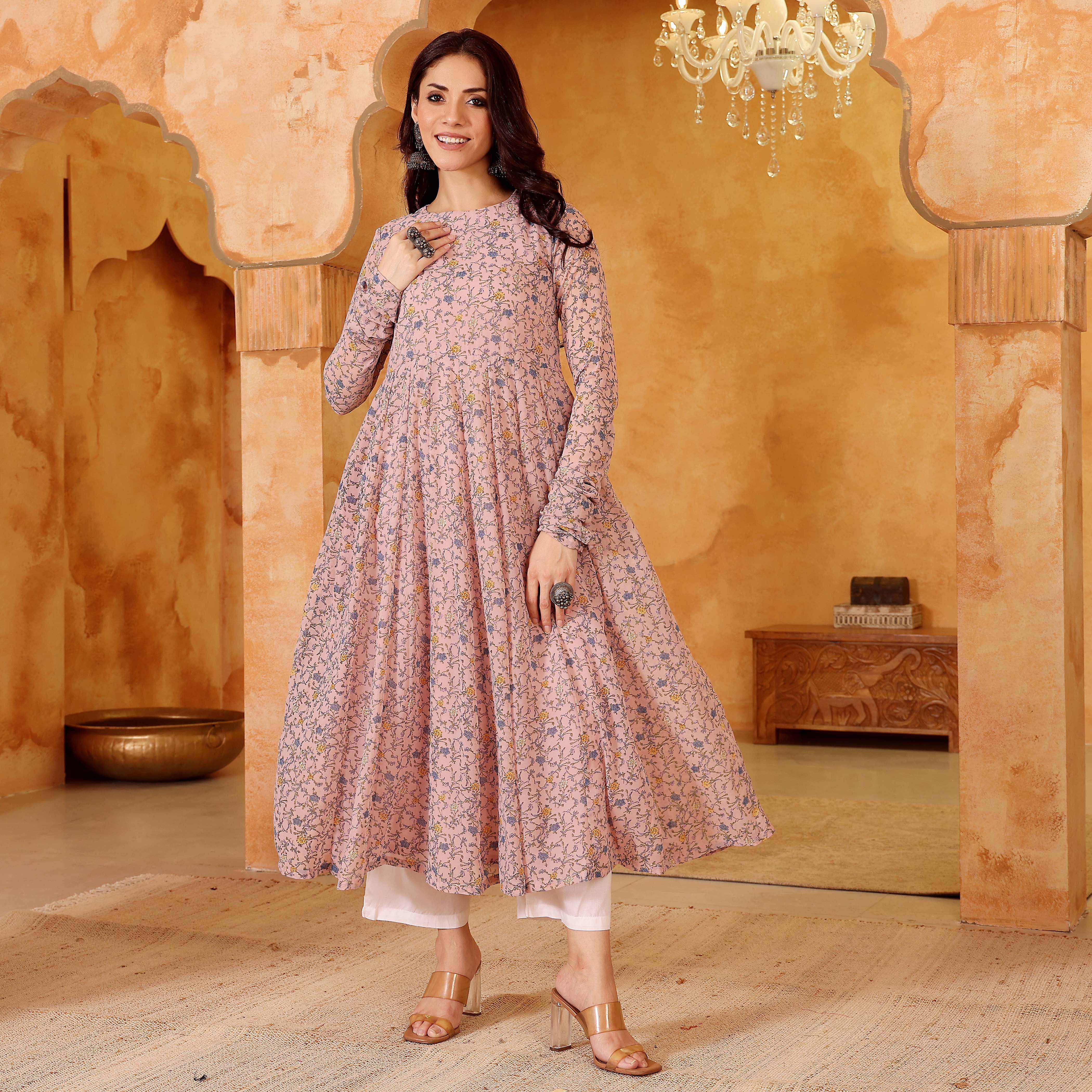 Yachana Georgette Kurta - Image 2