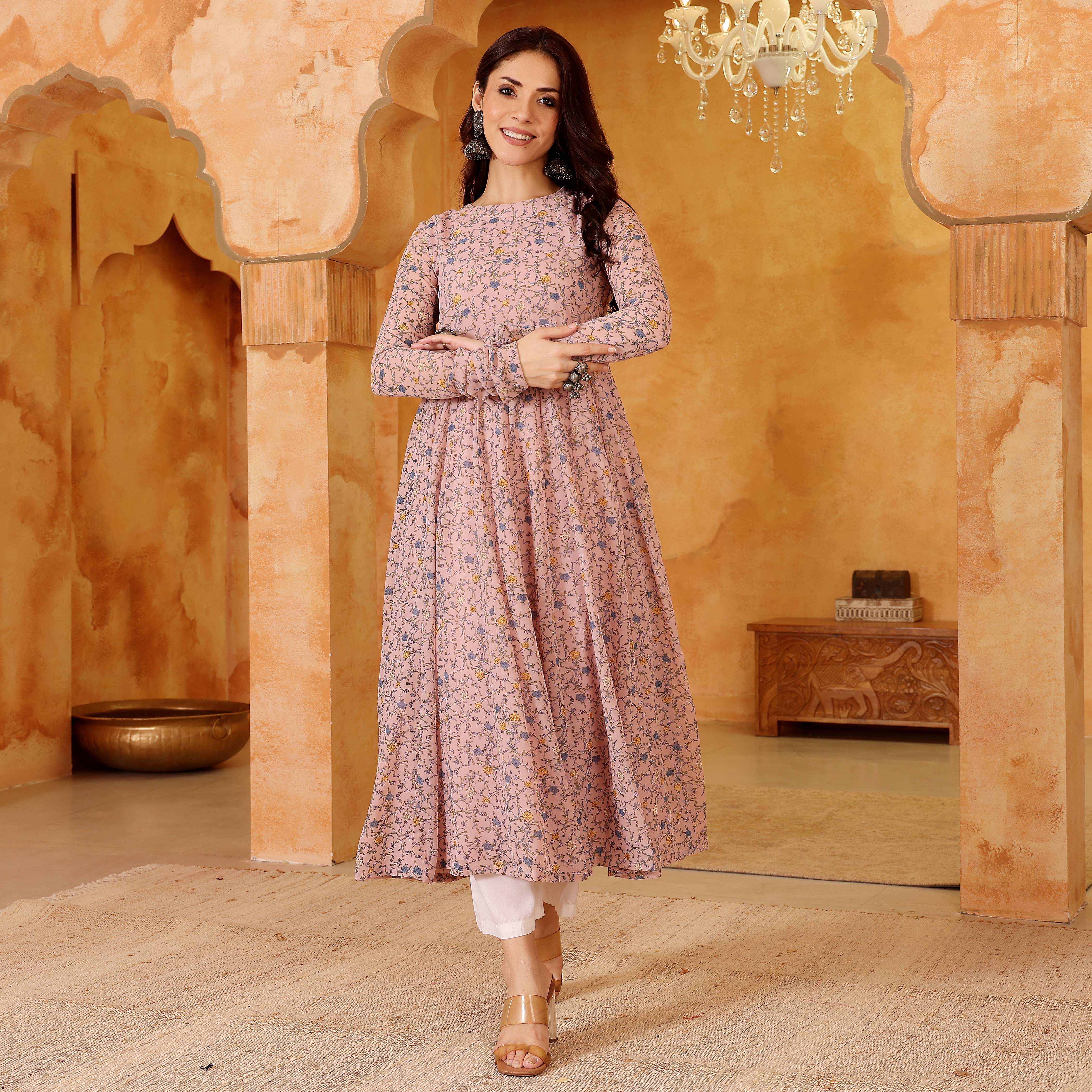 Yachana Georgette Kurta - Image 3