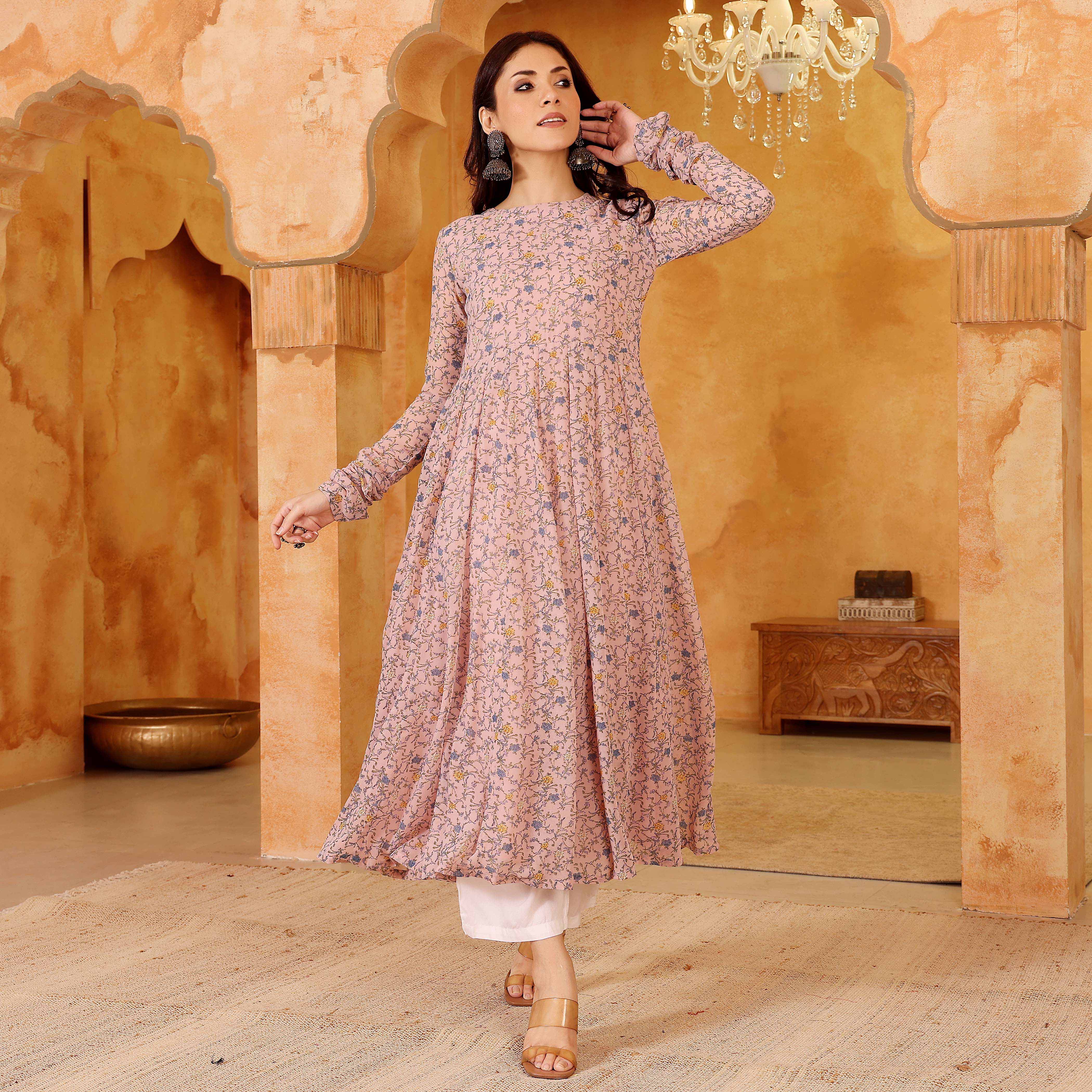 Yachana Georgette Kurta - Image 4