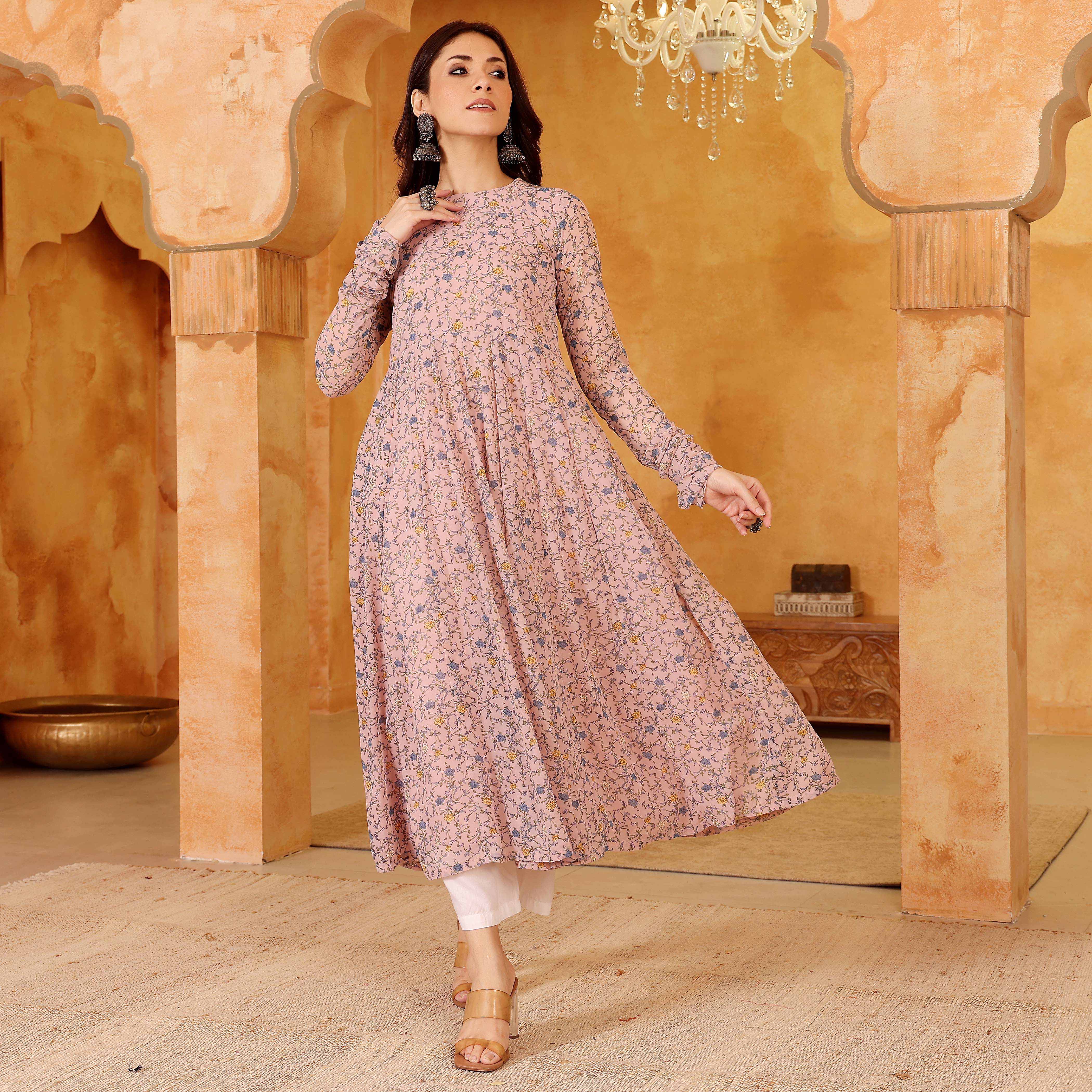 Yachana Georgette Kurta - Image 5