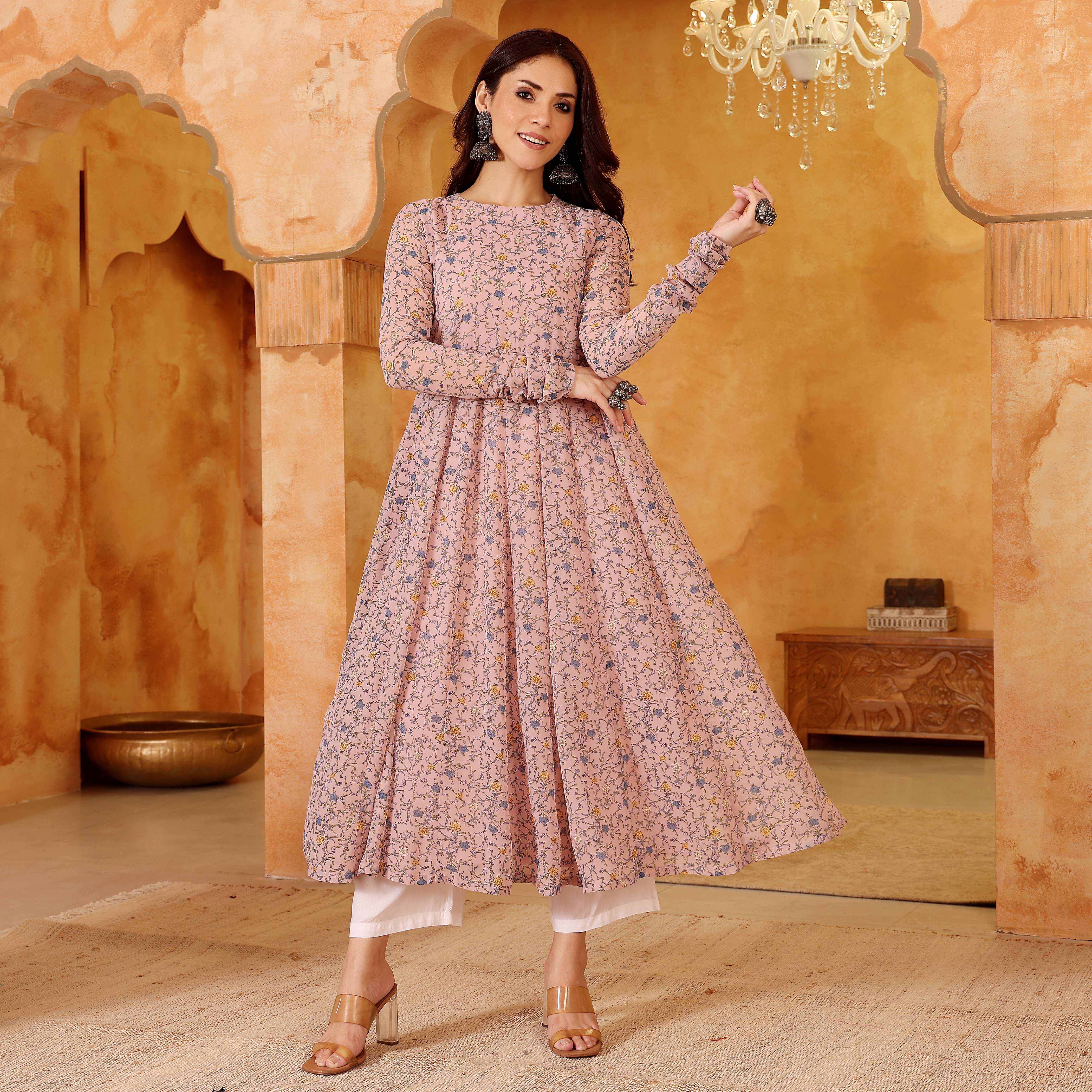 Yachana Georgette Kurta - Image 7