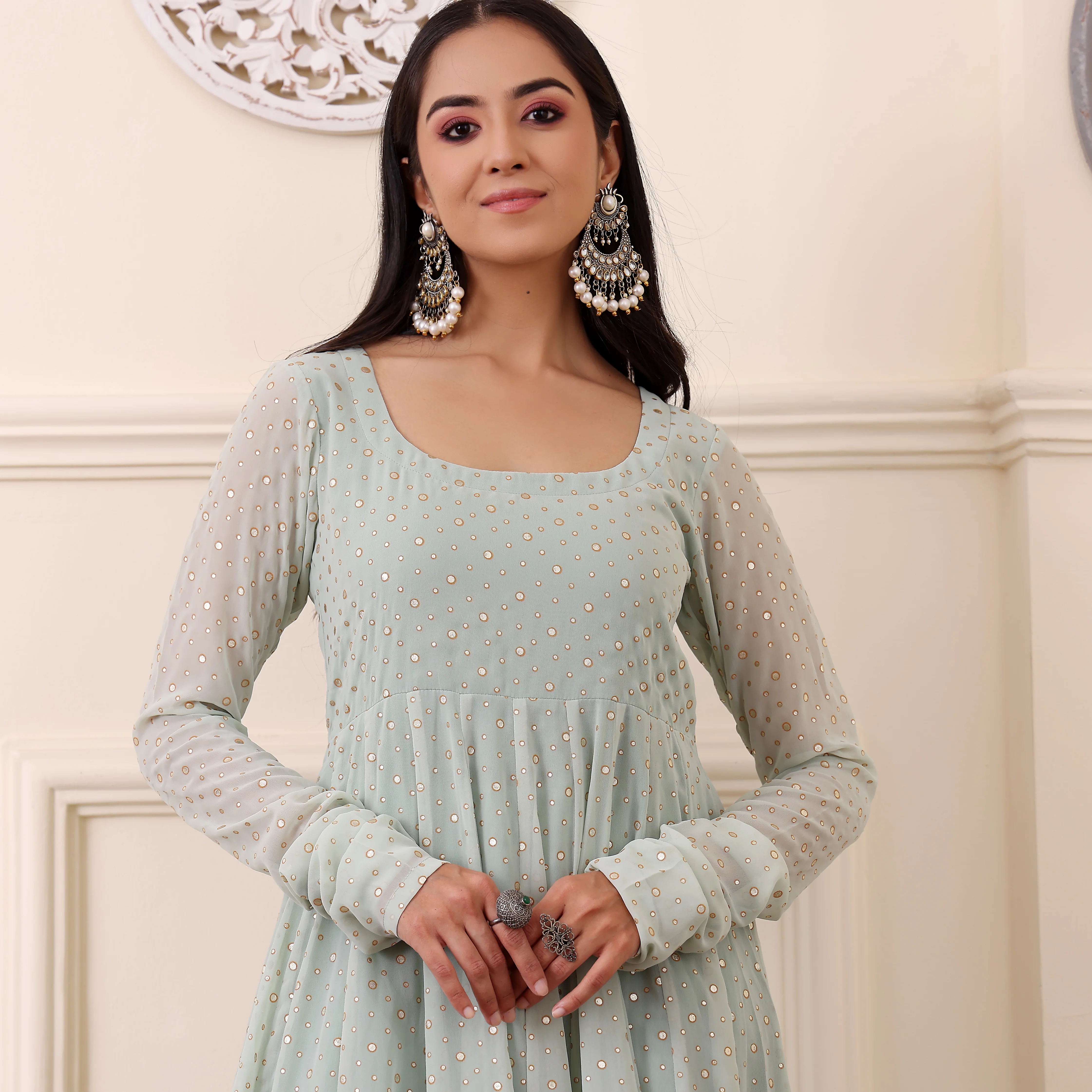 Yamini Kalidaar Georgette Kurta - Image 3