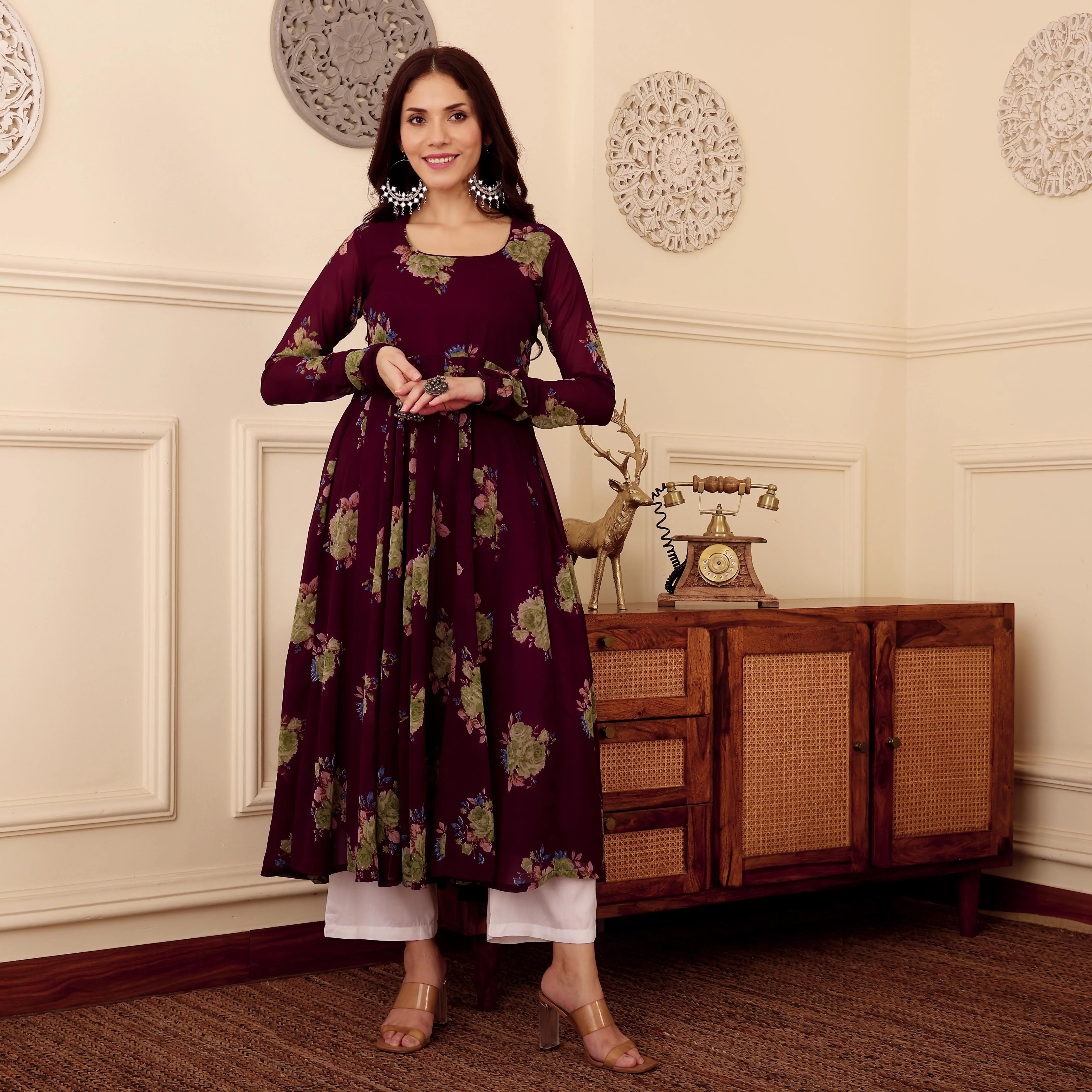 Yava Georgette Kurta - Image 2