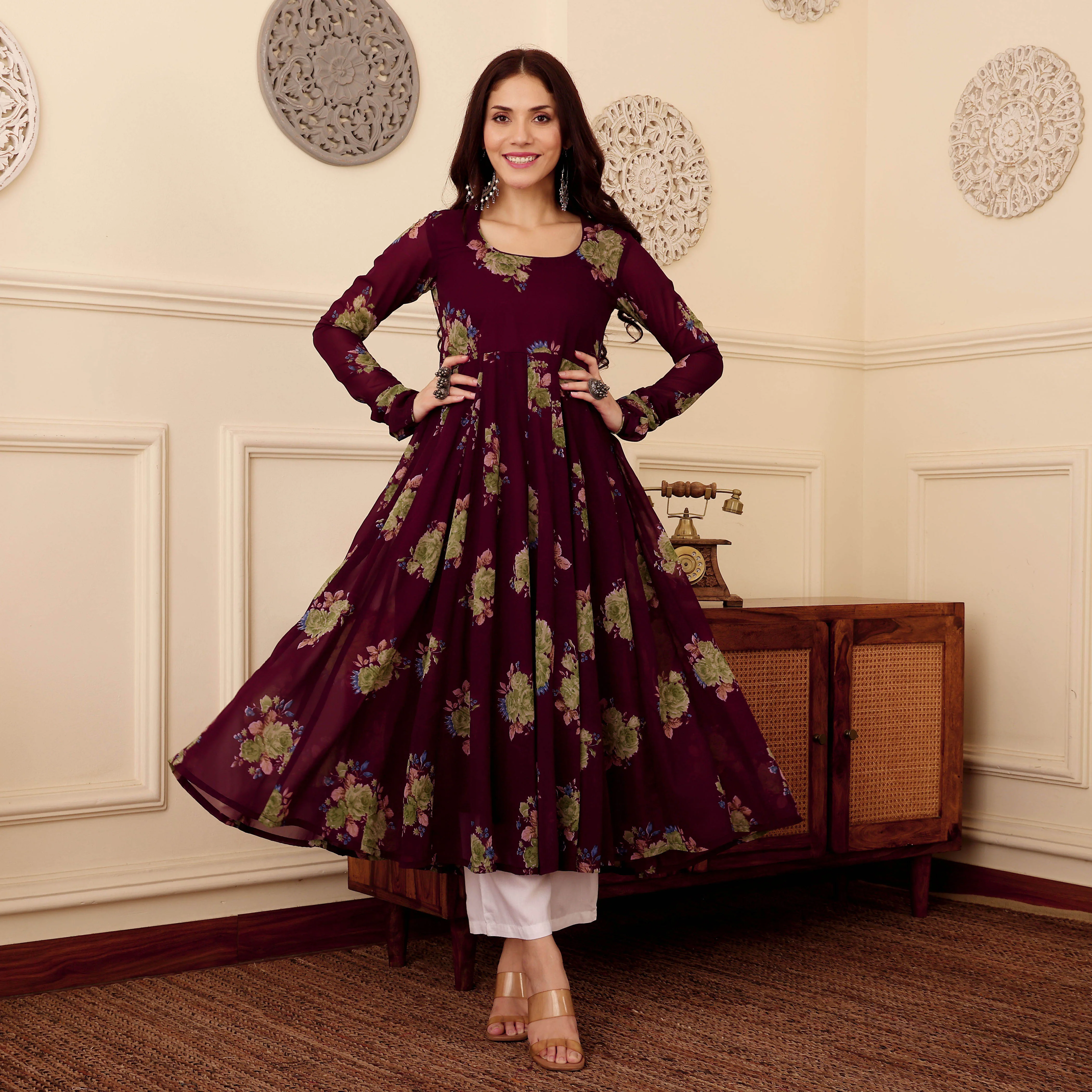Yava Georgette Kurta - Image 8