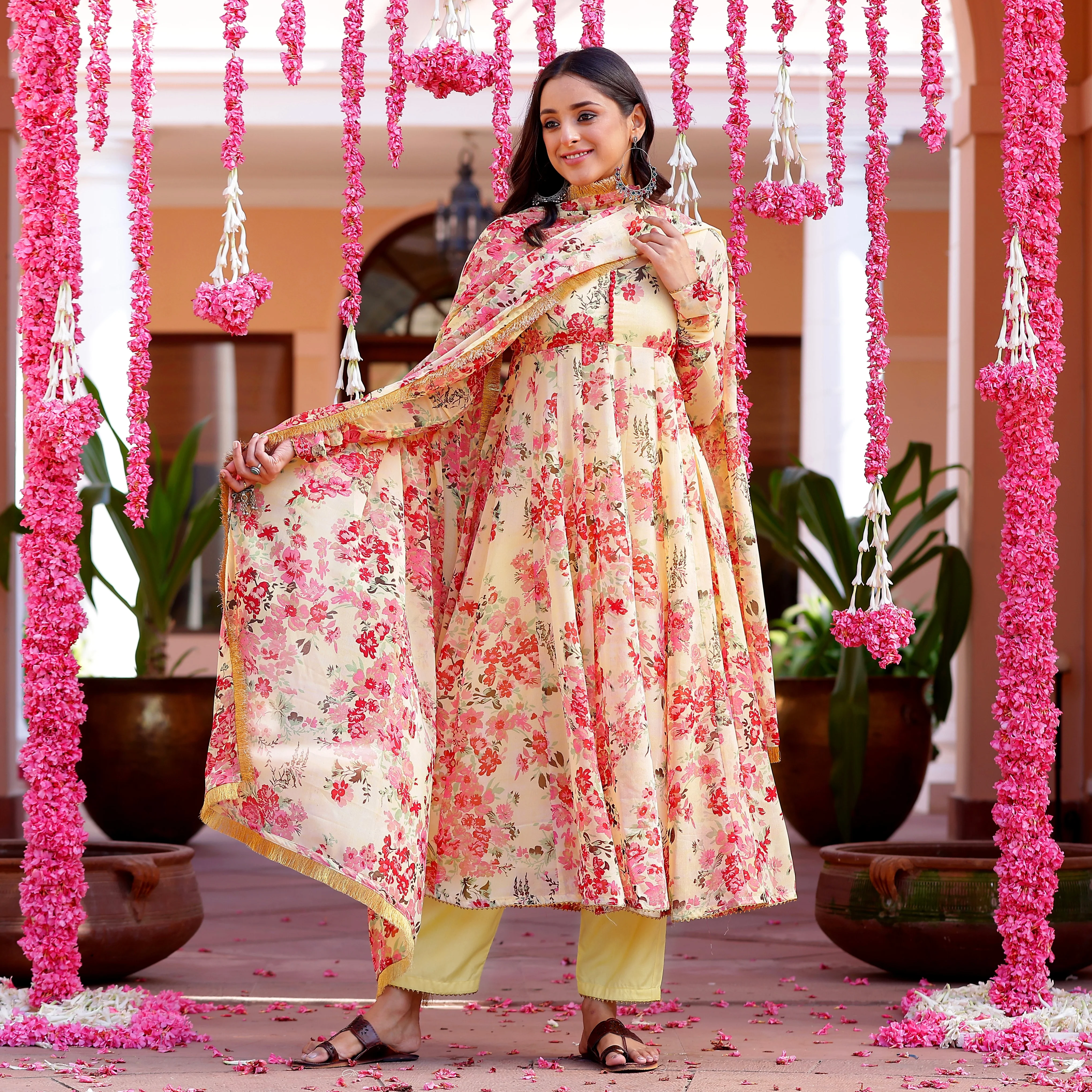 Yellow floral set - Image 8