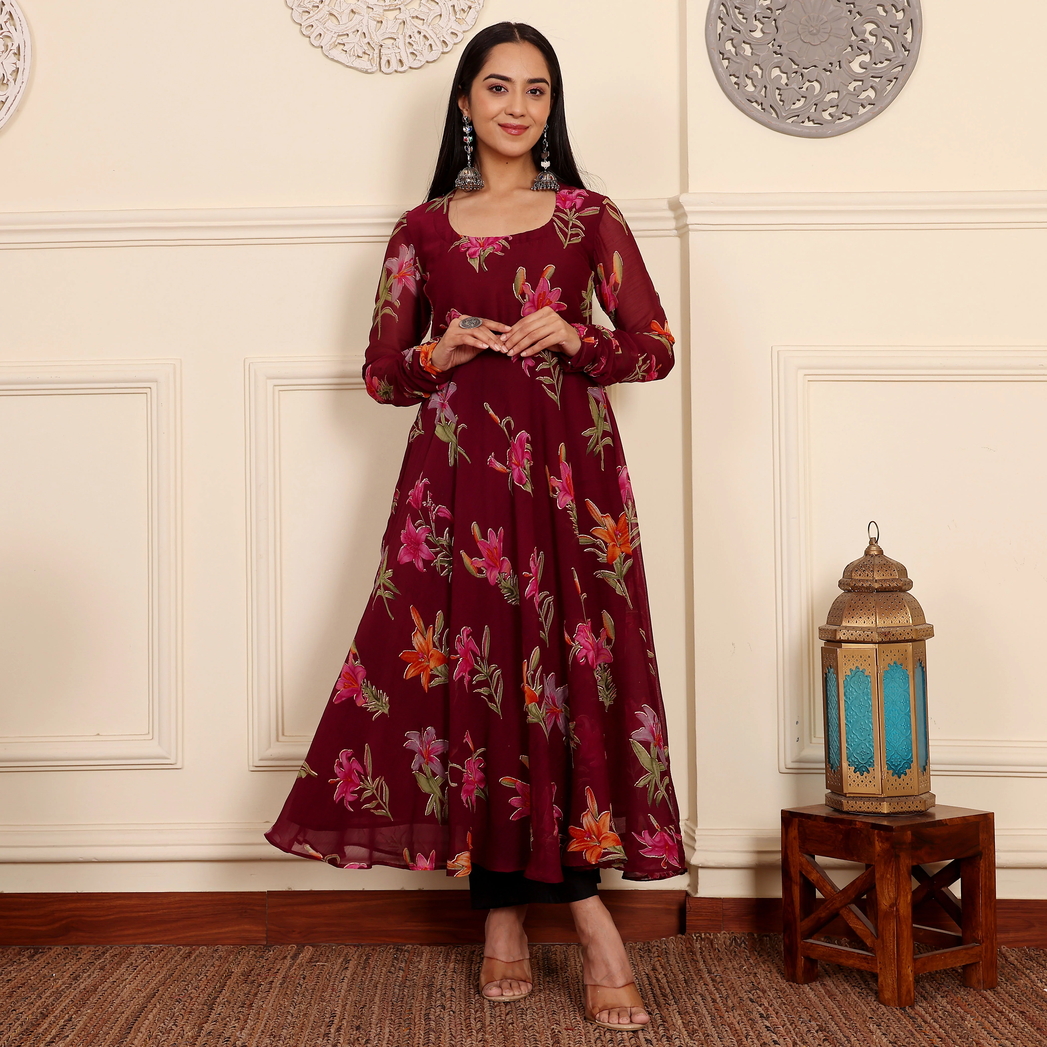 Yija Georgette Kurta - Image 2