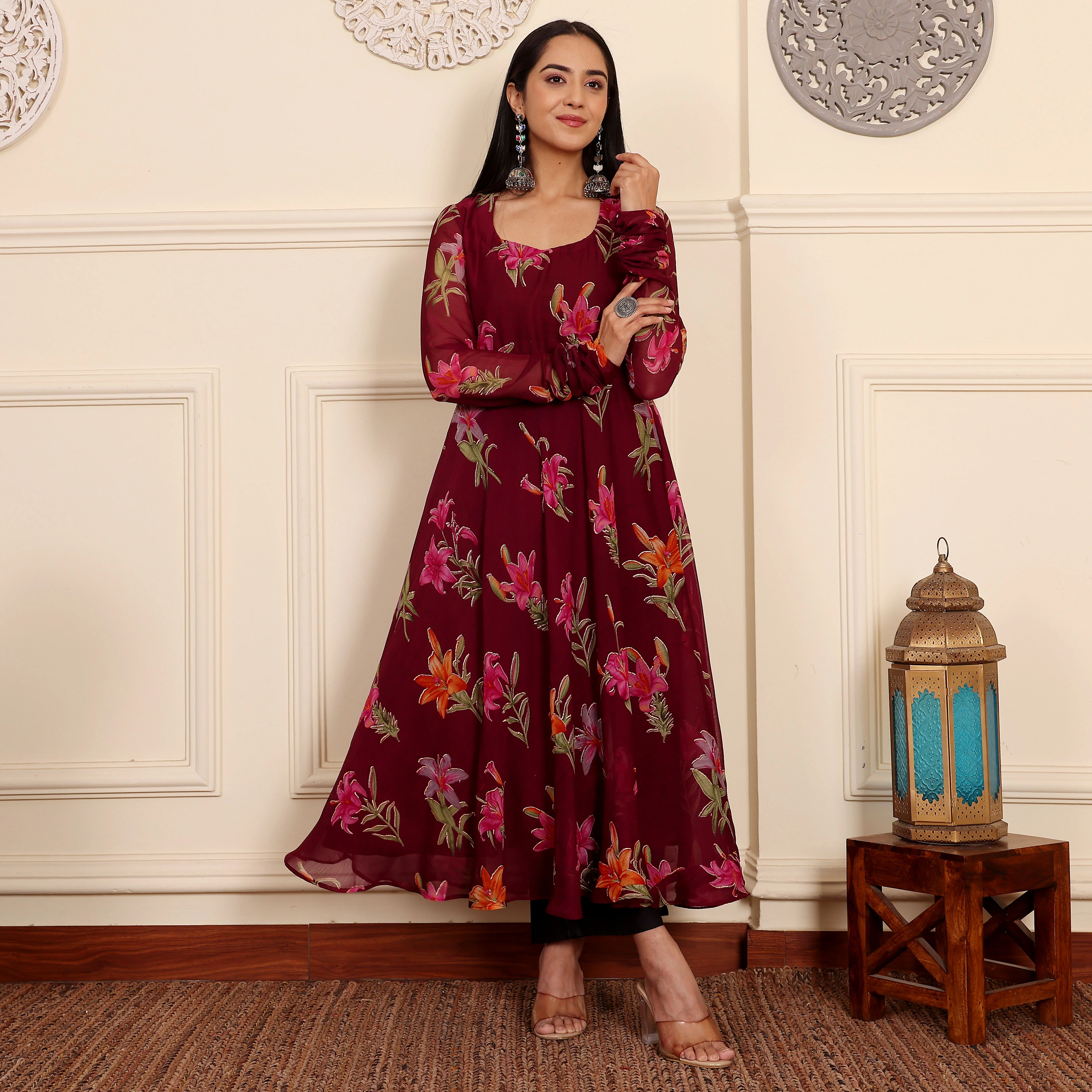 Yija Georgette Kurta - Image 5