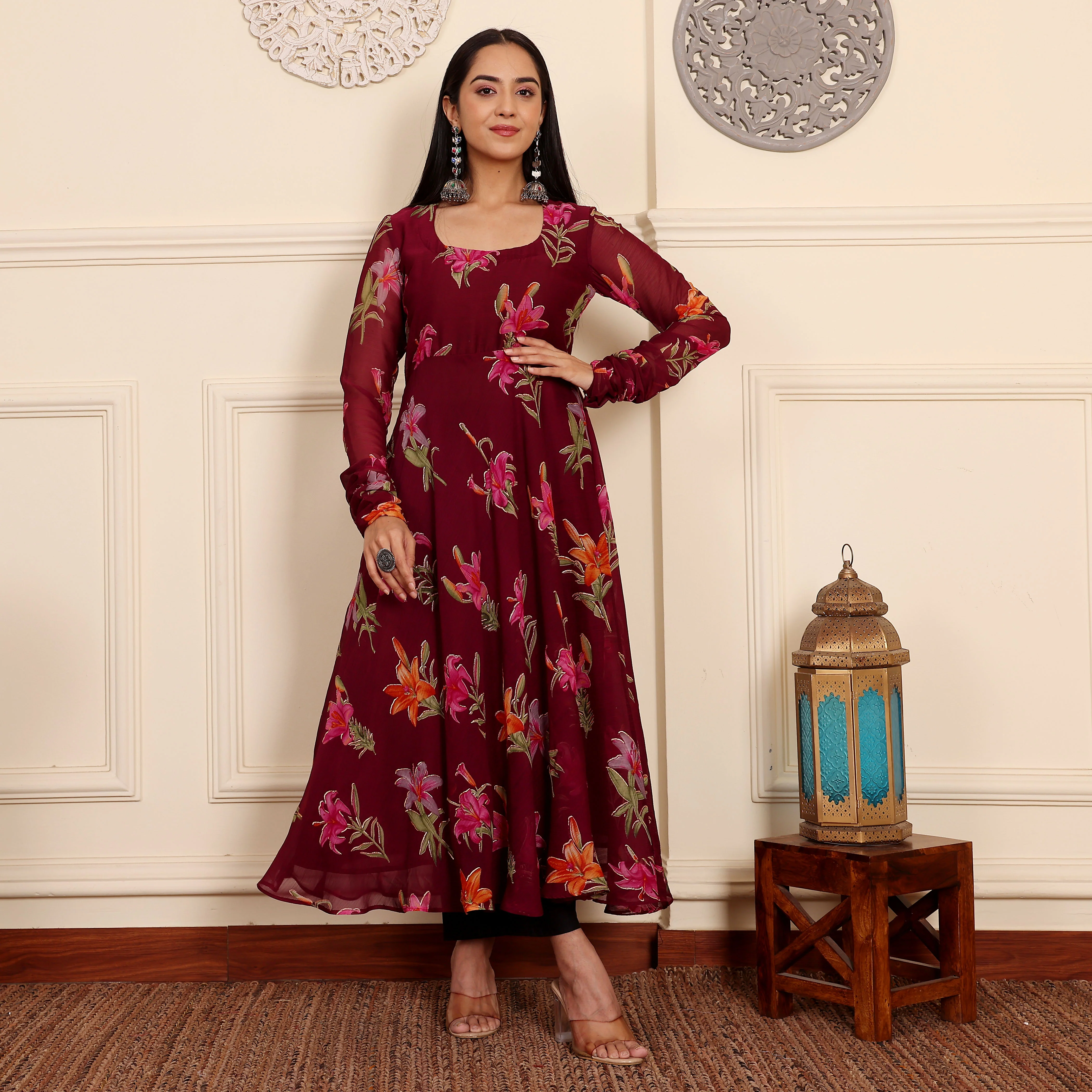 Yija Georgette Kurta - Image 6