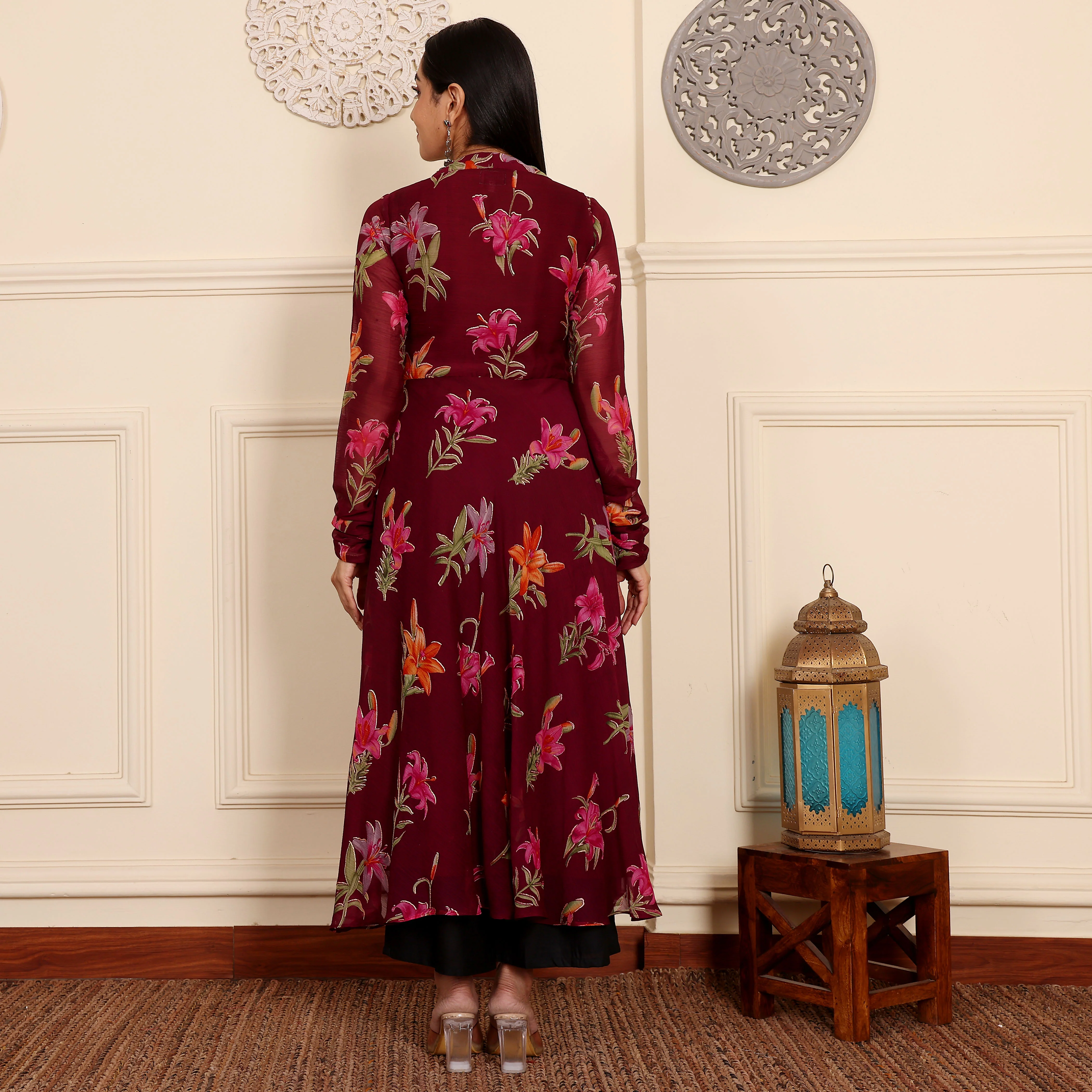 Yija Georgette Kurta - Image 7