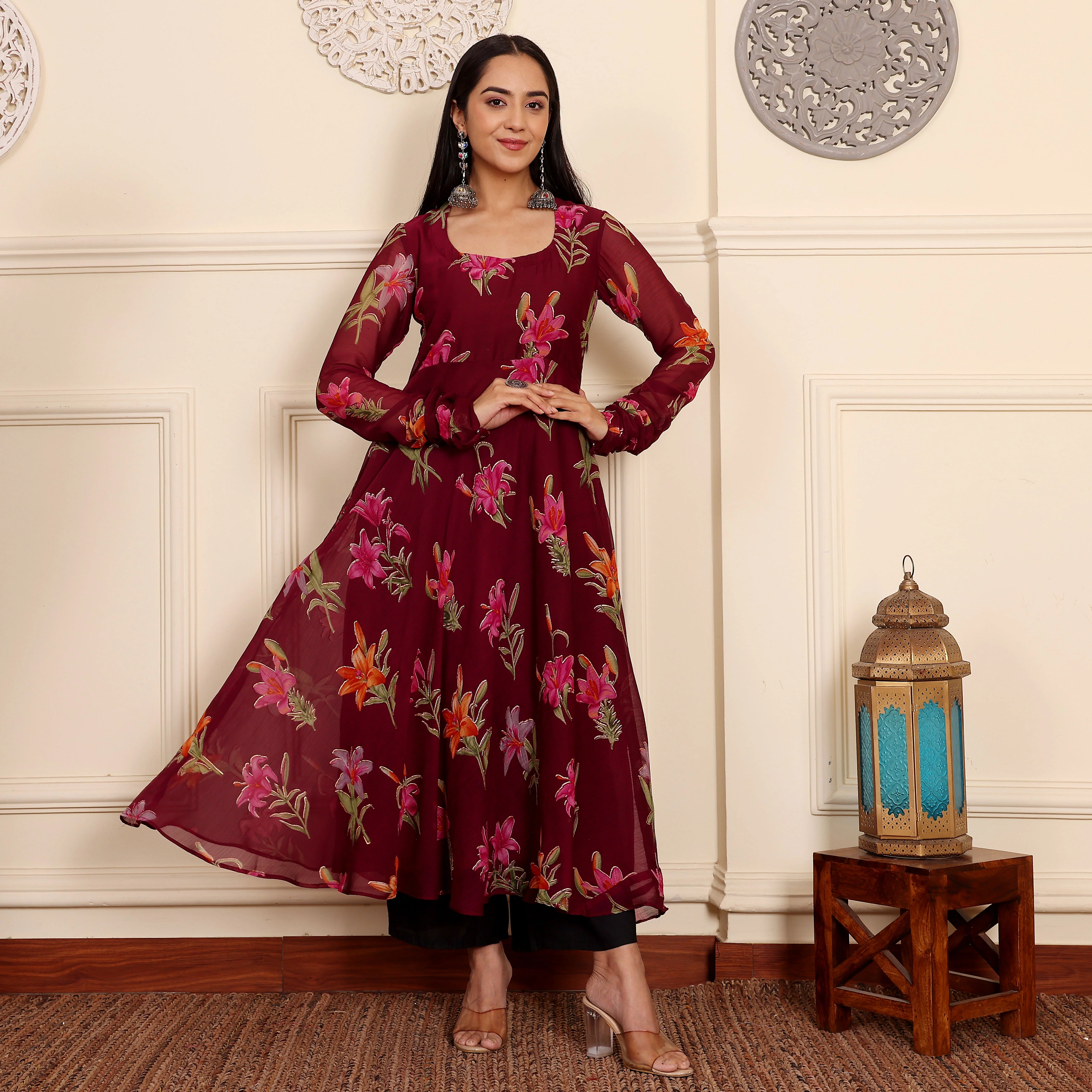 Yija Georgette Kurta - Image 8