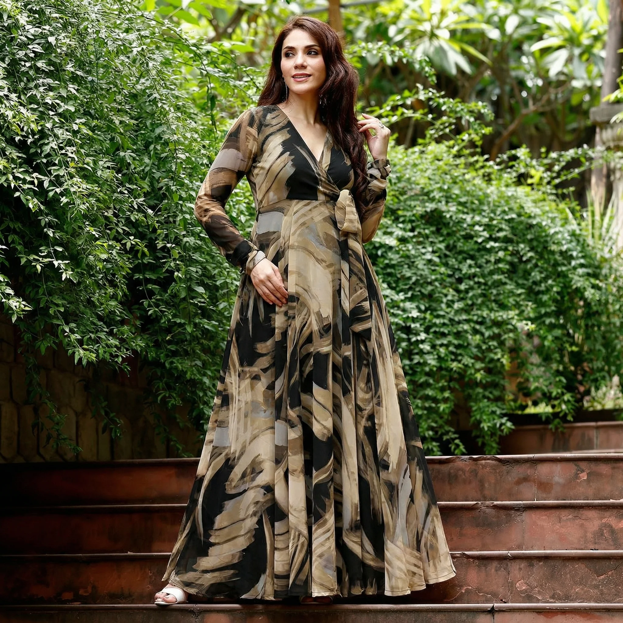 Yukta Georgette Angrakha - Image 2