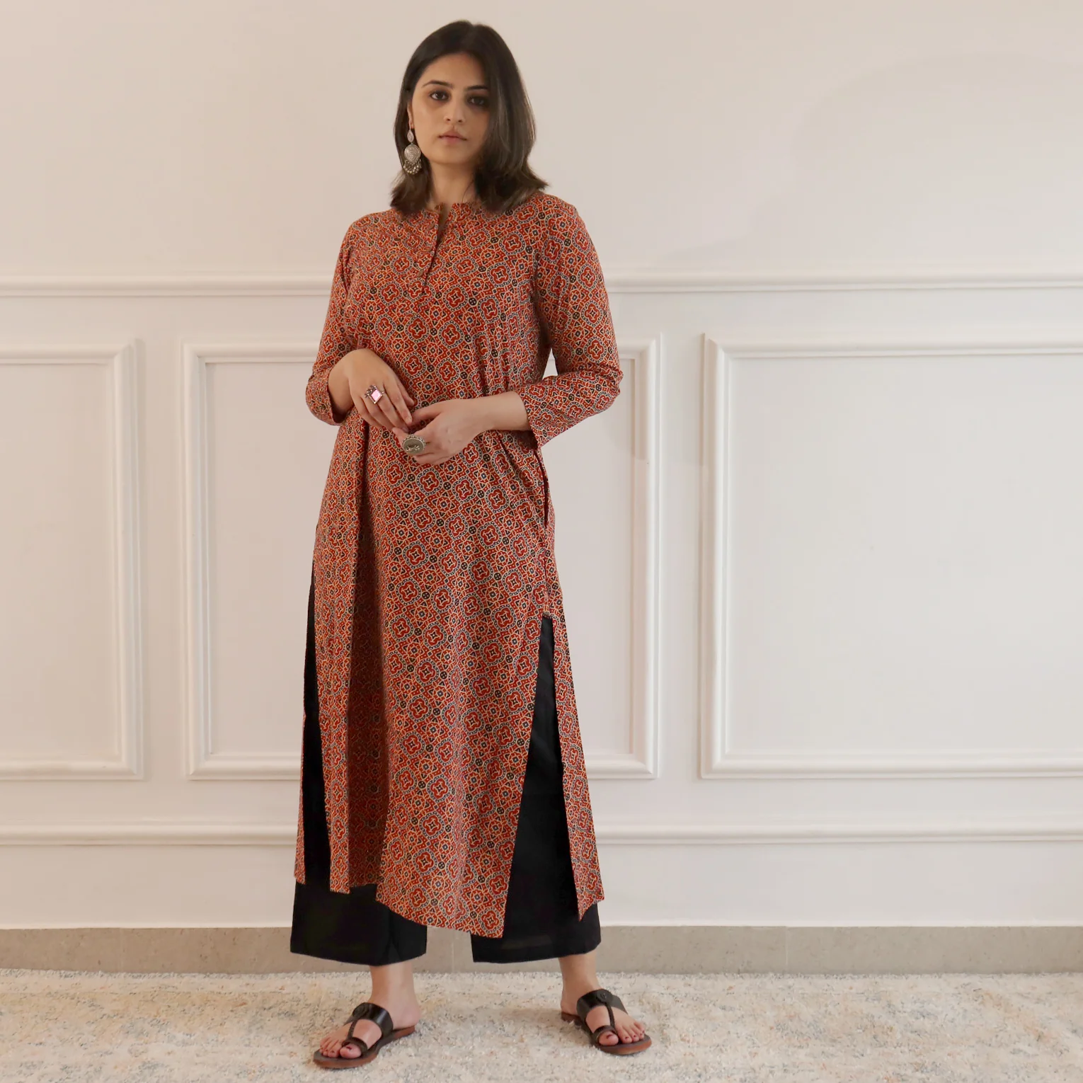Ziha Cotton Straight Kurta - Image 8