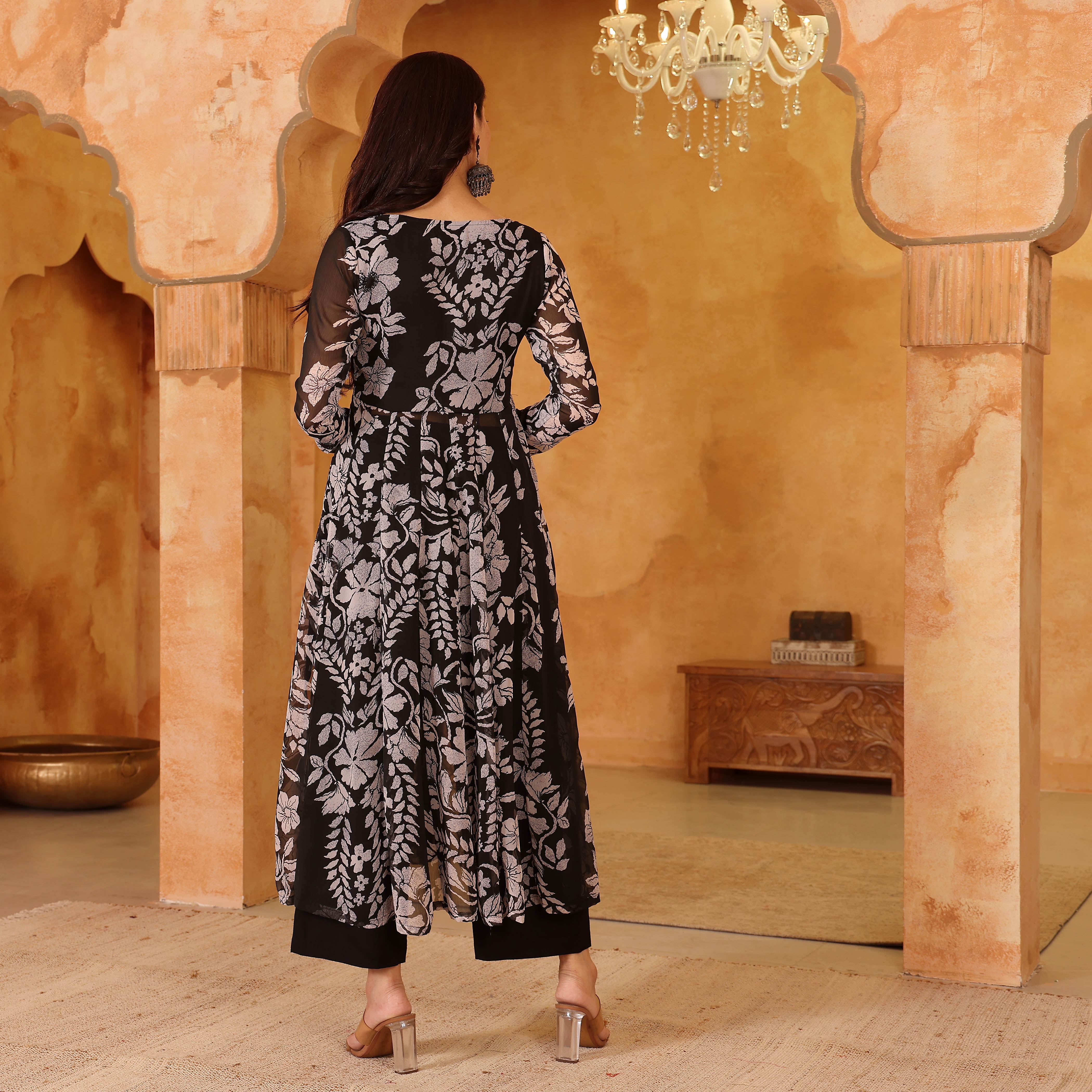 Zina Georgette Kurta - Image 6