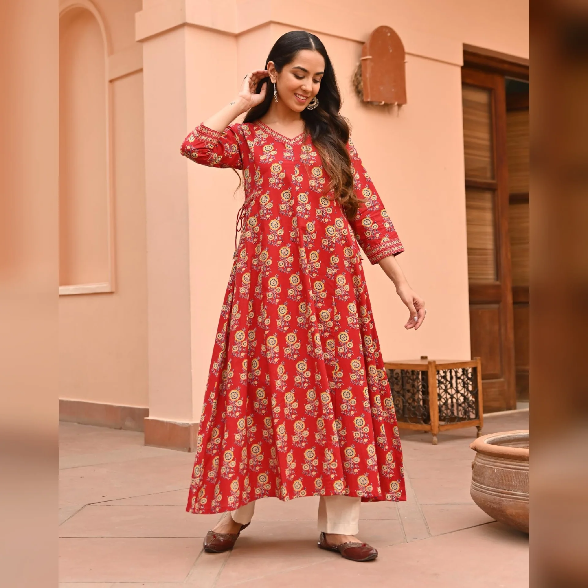 Ziniya Cotton Kurta - Image 2