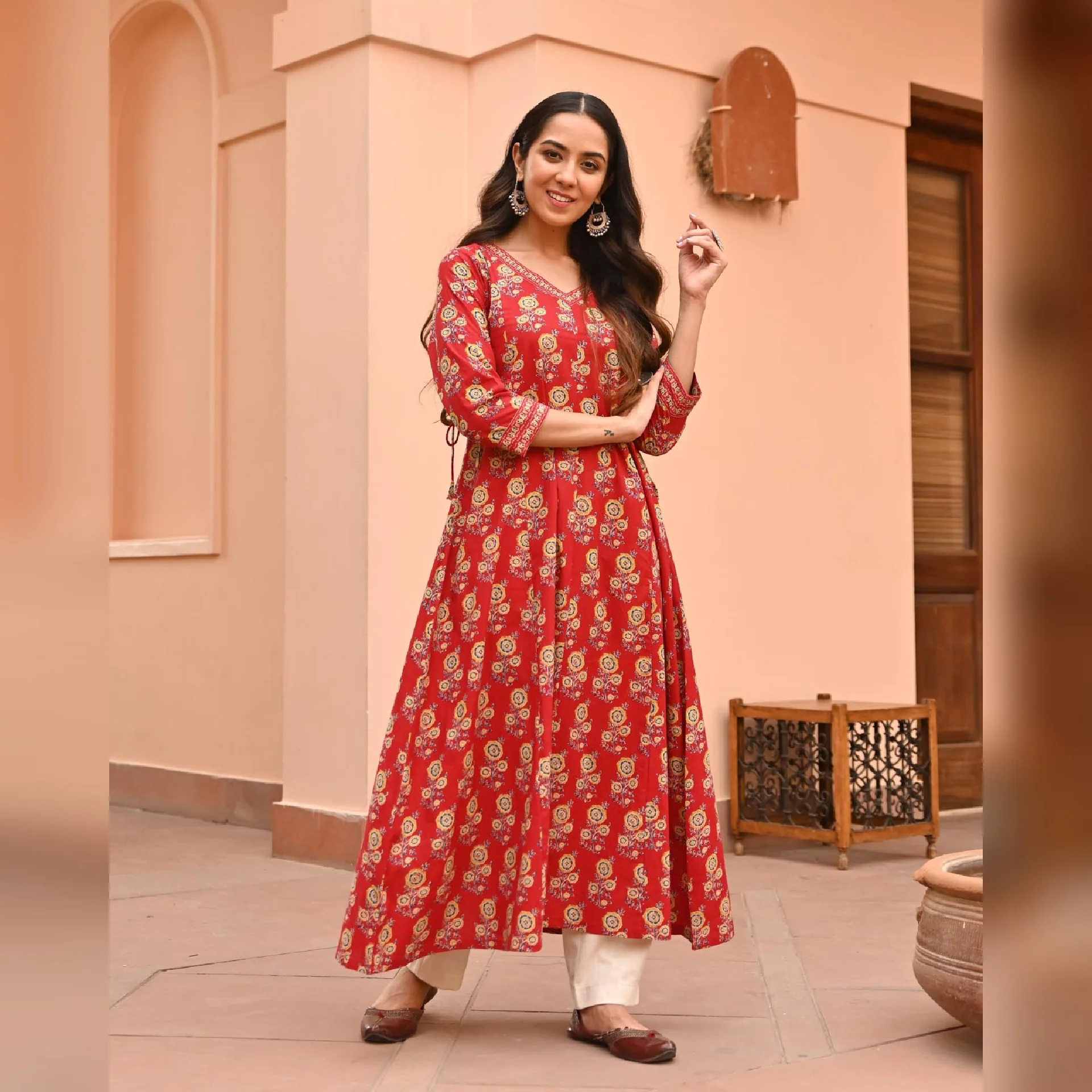 Ziniya Cotton Kurta - Image 5
